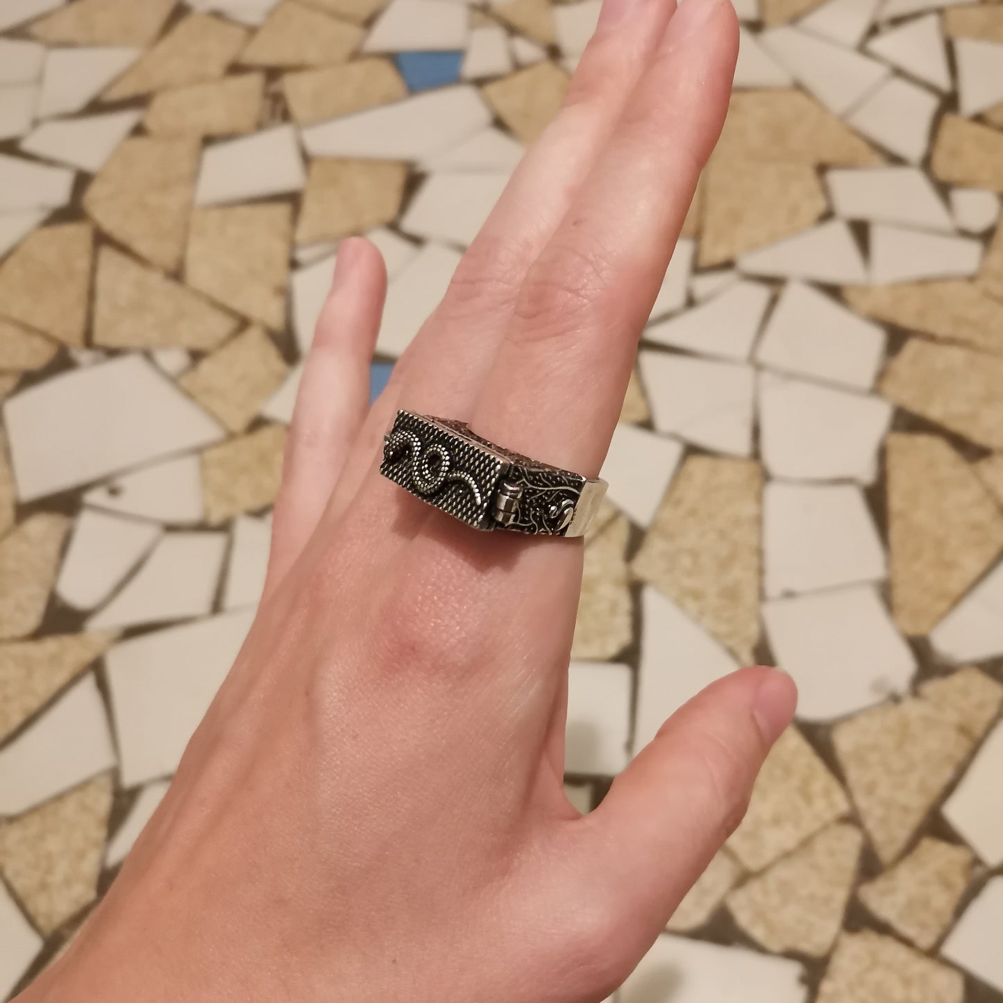 Snake Secret Box Ring