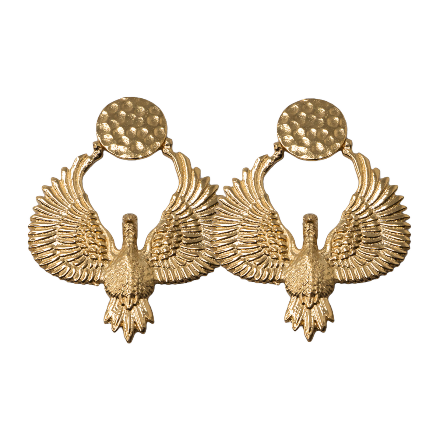 Golden Aigle Flea Earrings