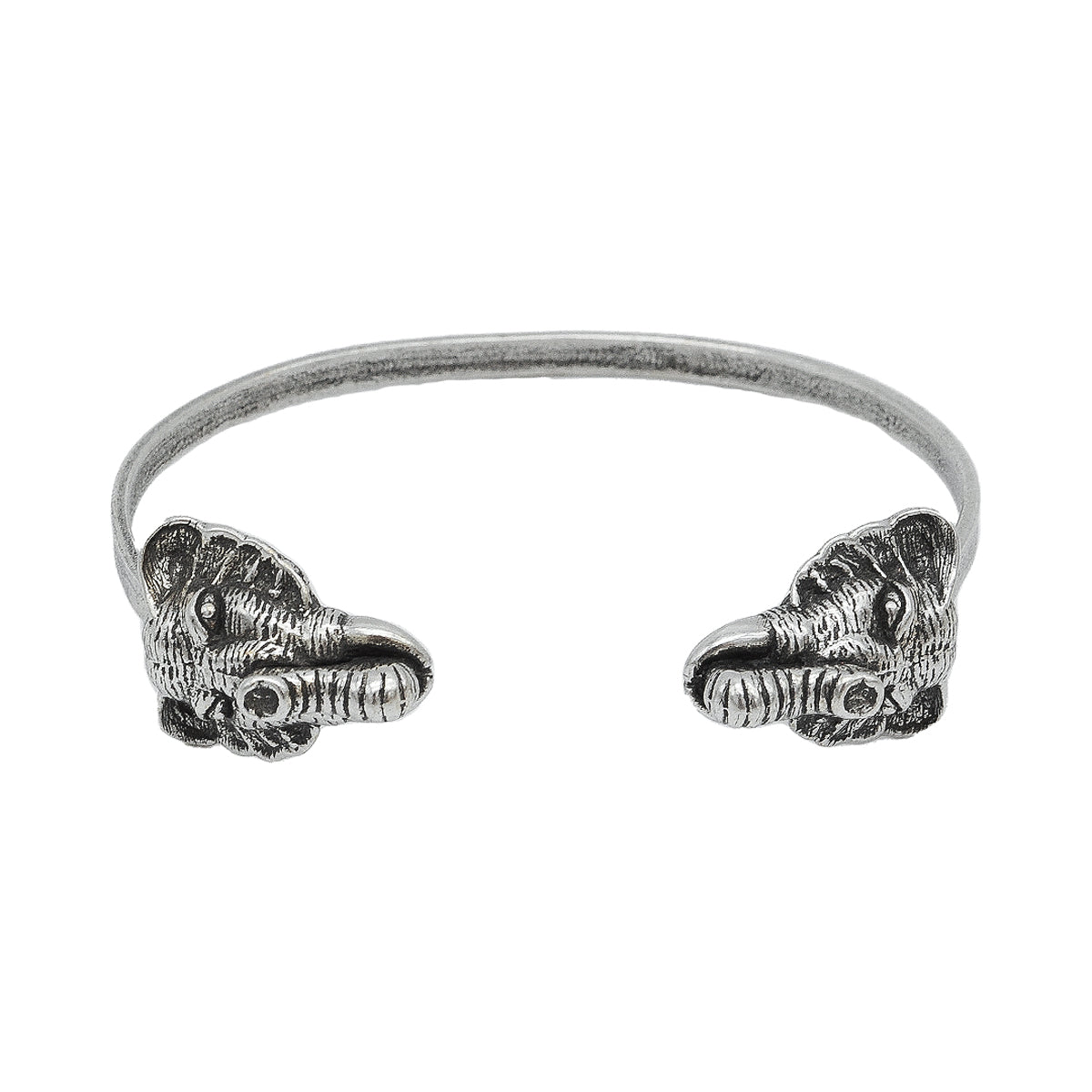 silver elephant bracelet