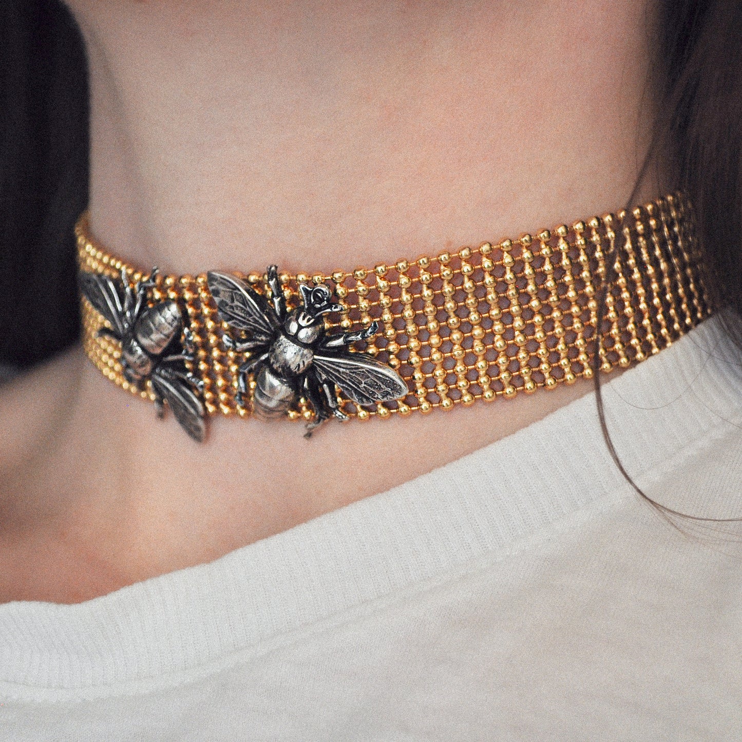 Choker Adele Doré