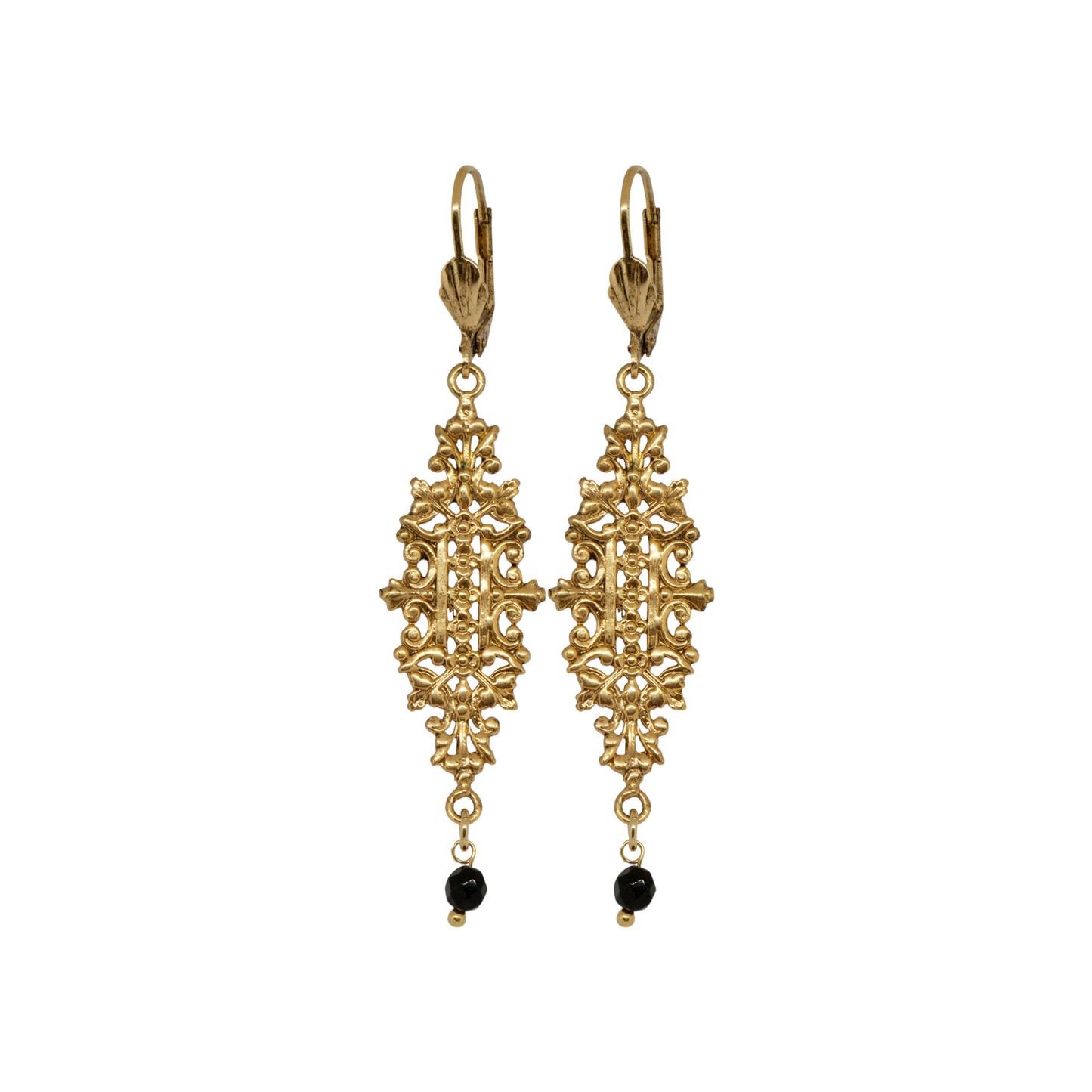 Little Baroque Gold Earrings