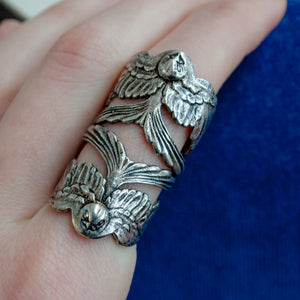 
                  
                    Double Swallow Ring
                  
                