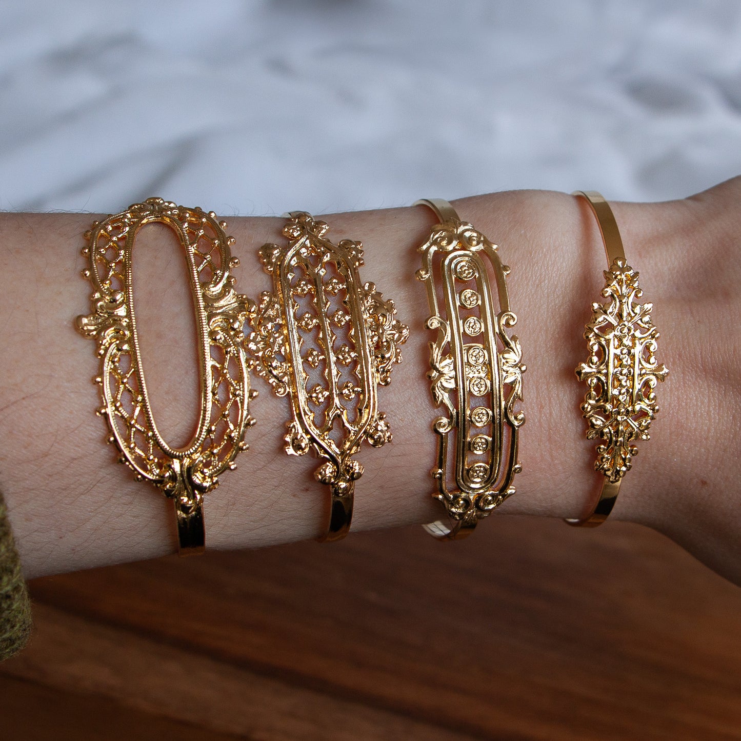 Little Baroque Gold Bracelet