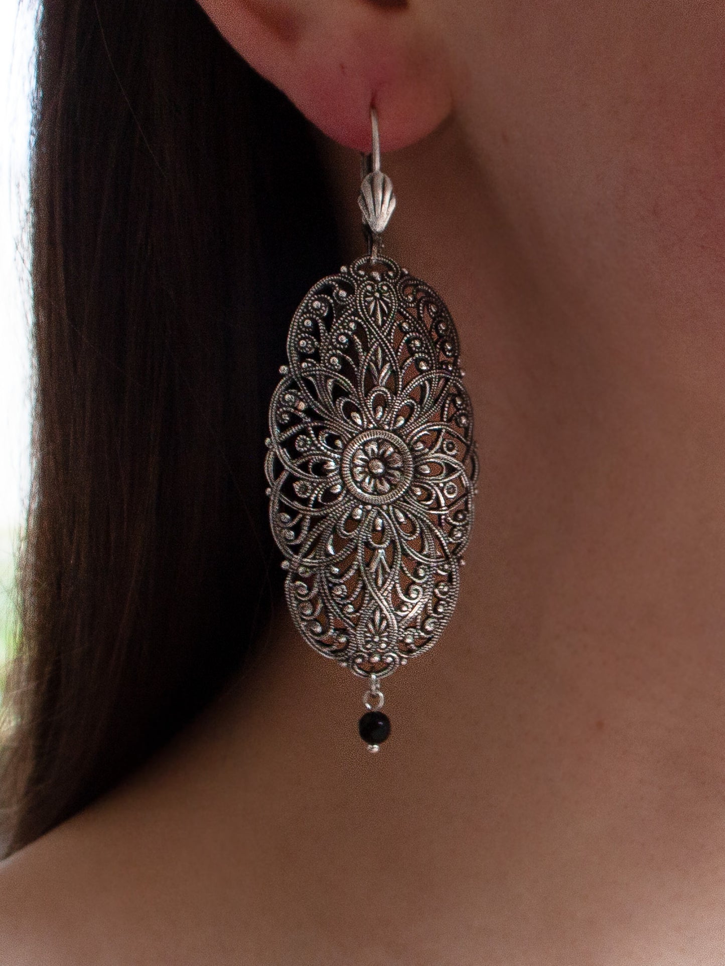 Filigree Mandala Earrings
