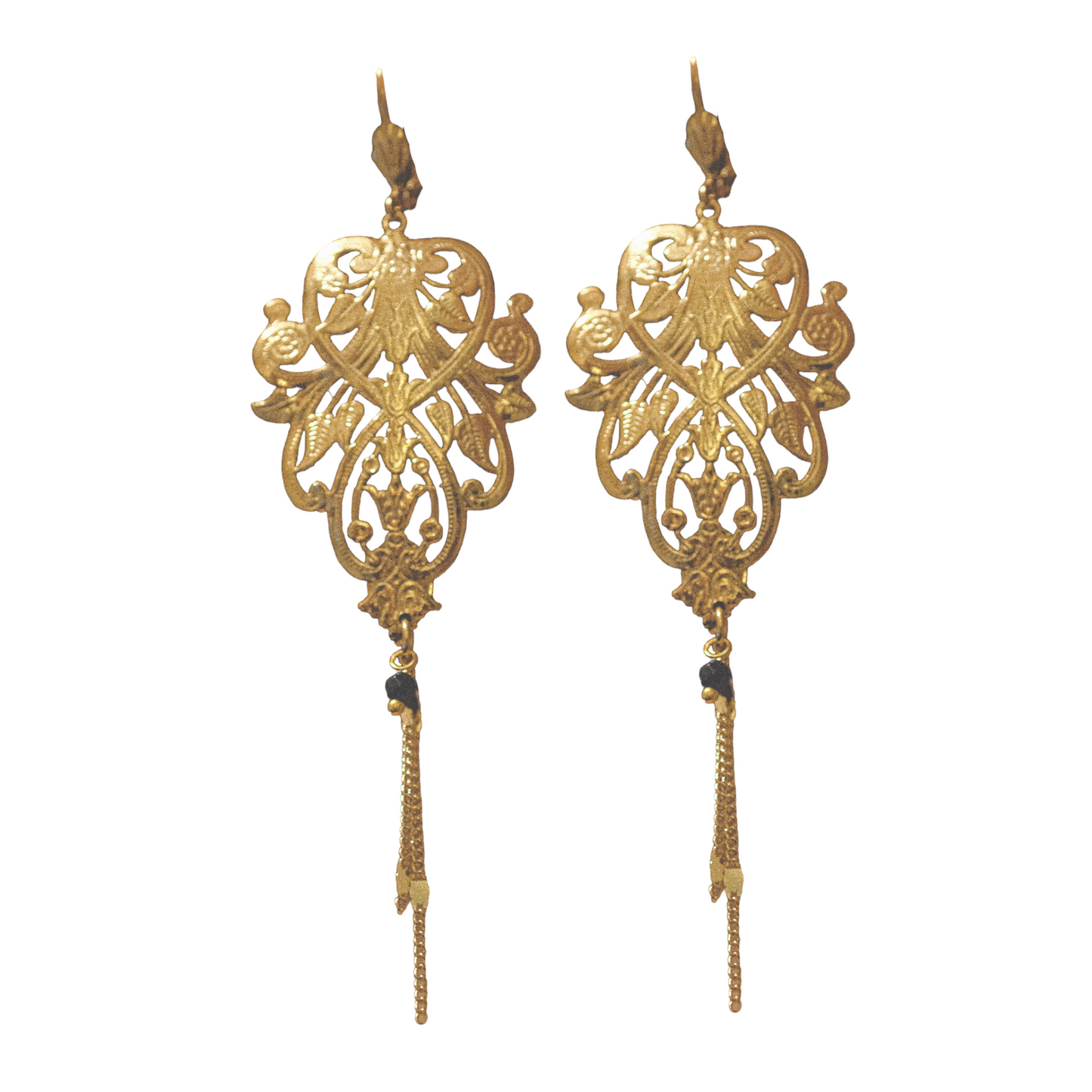 Filigree Earrings Morris Gilded