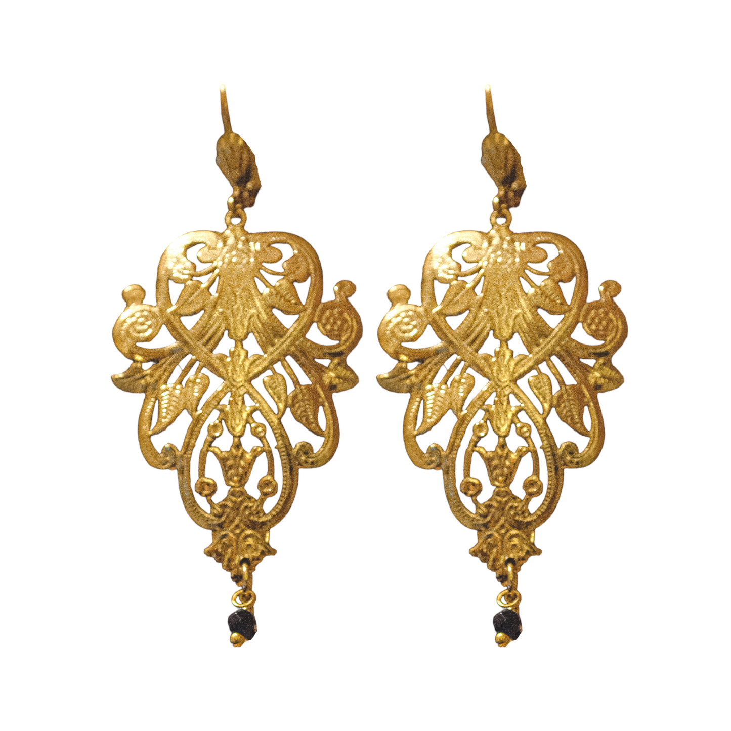 Filigree Earrings Morris Gilded