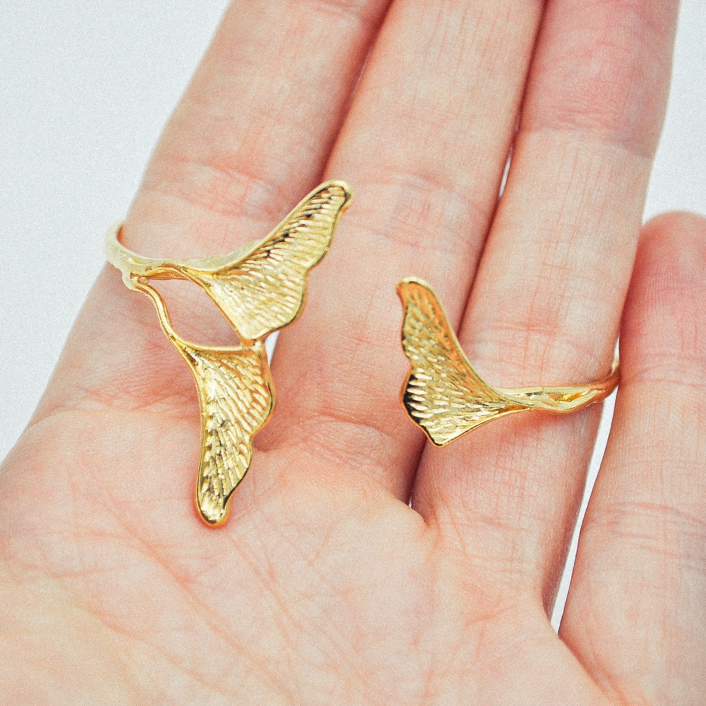 Small Golden Ginkgo Bracelet