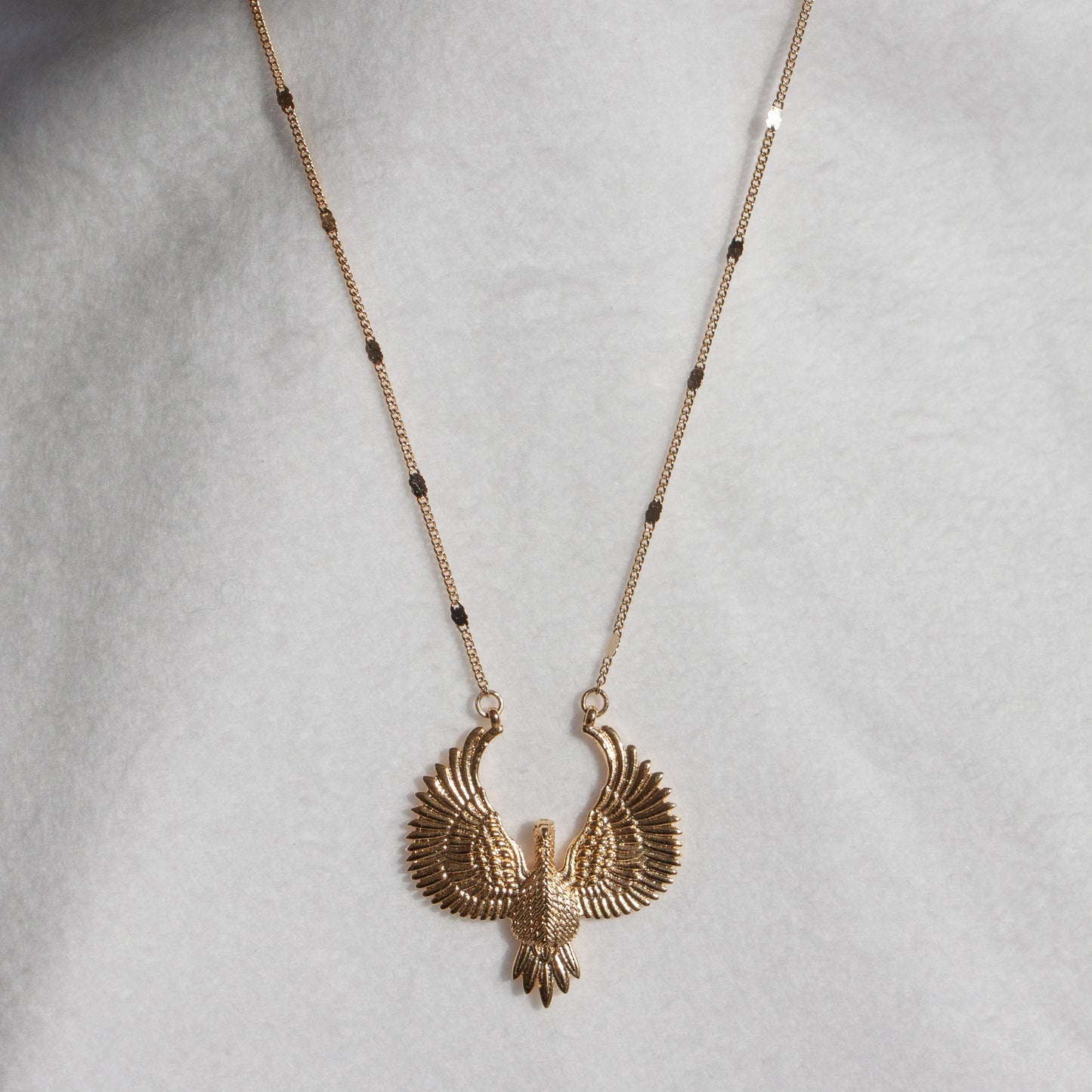Golden Eagle Necklace