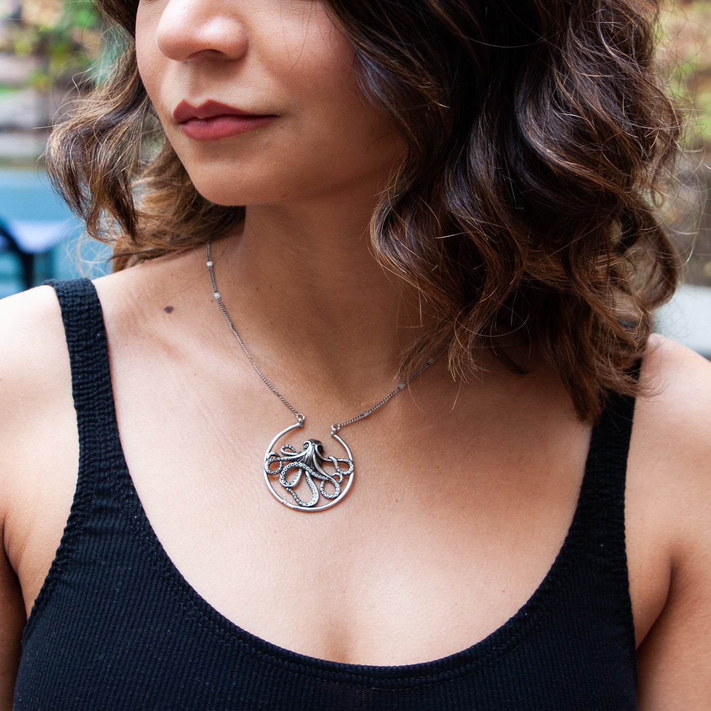 Octopus necklace