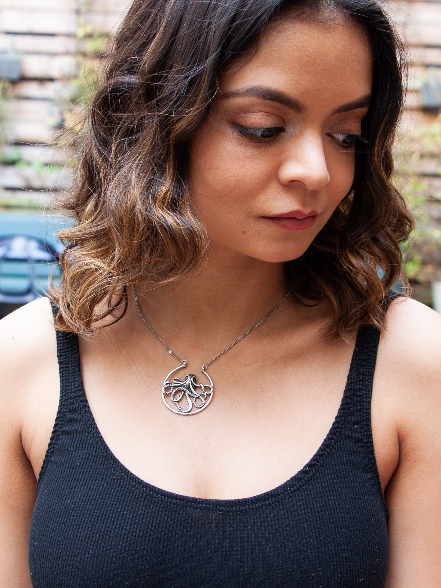 Octopus necklace