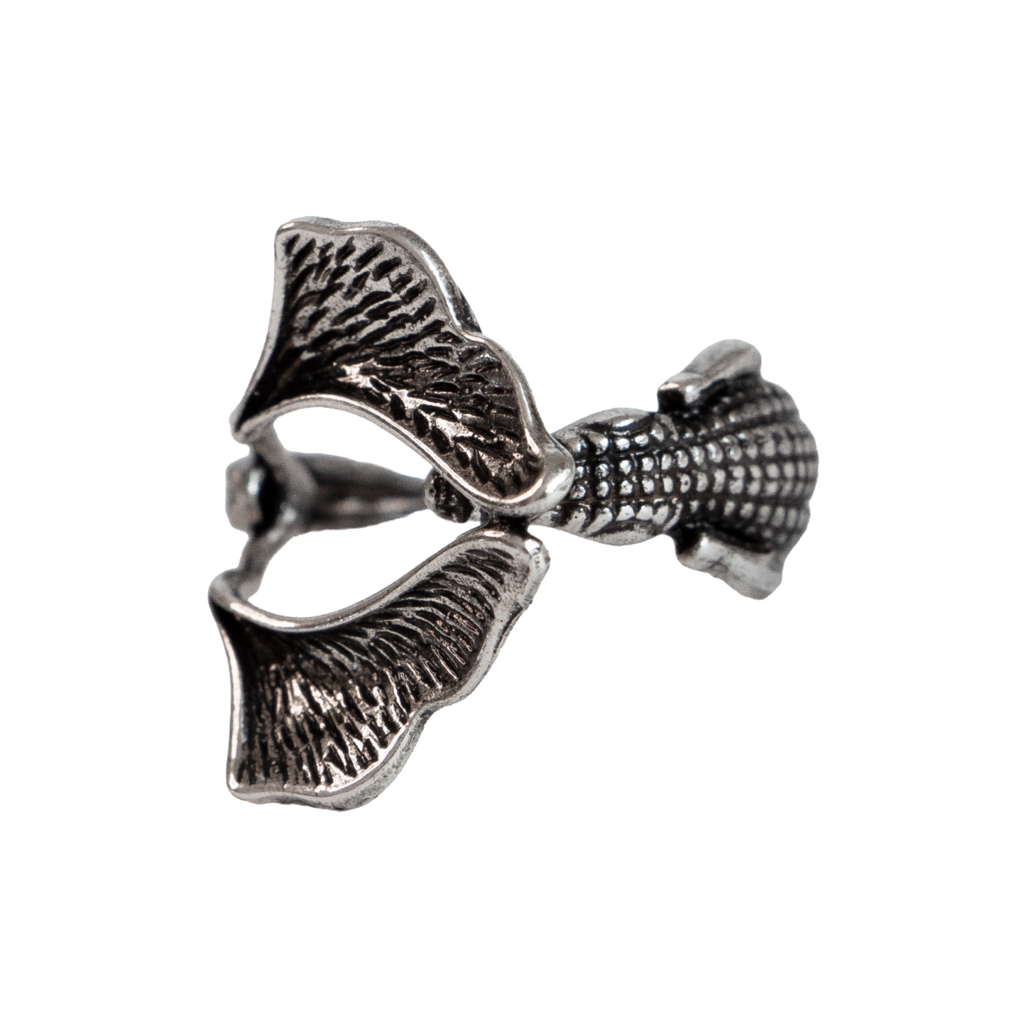 Crocodile Ginkgo ring