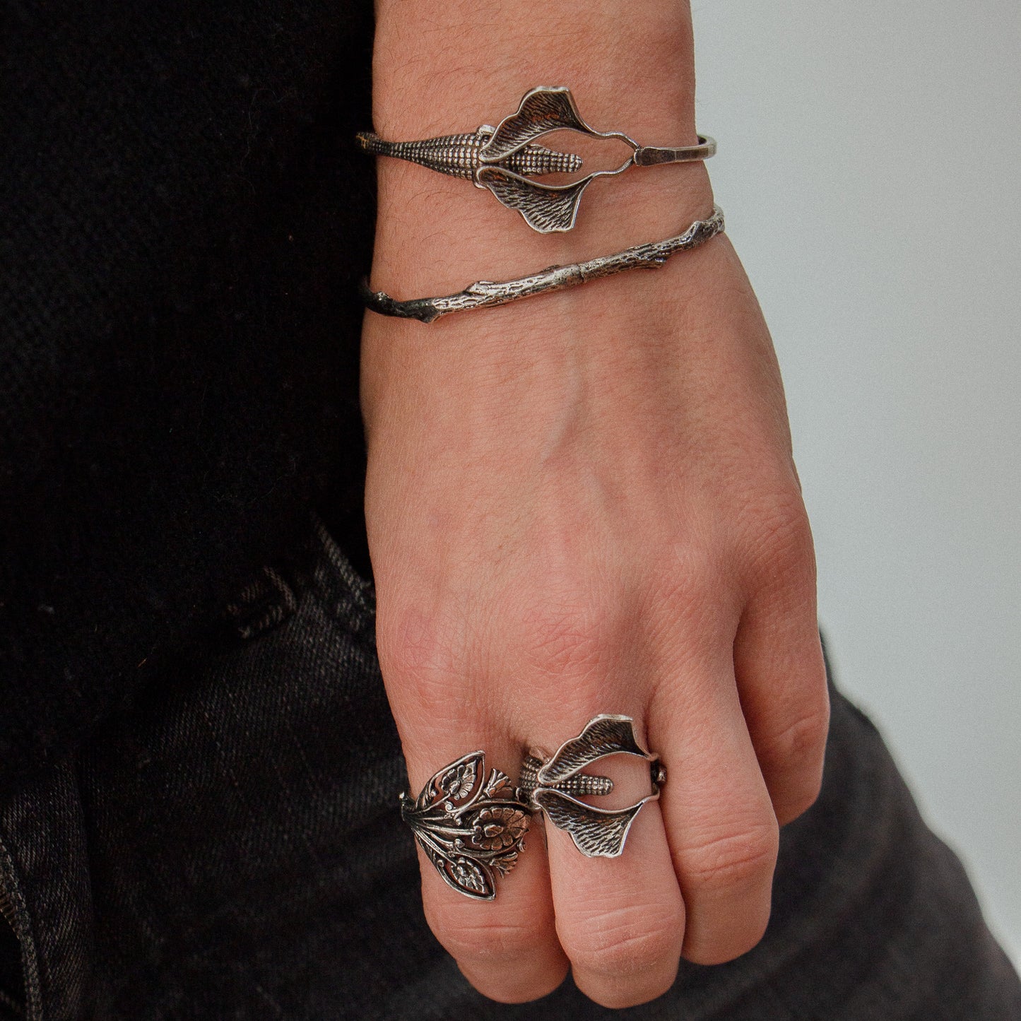 Crocodile Ginkgo Bracelet