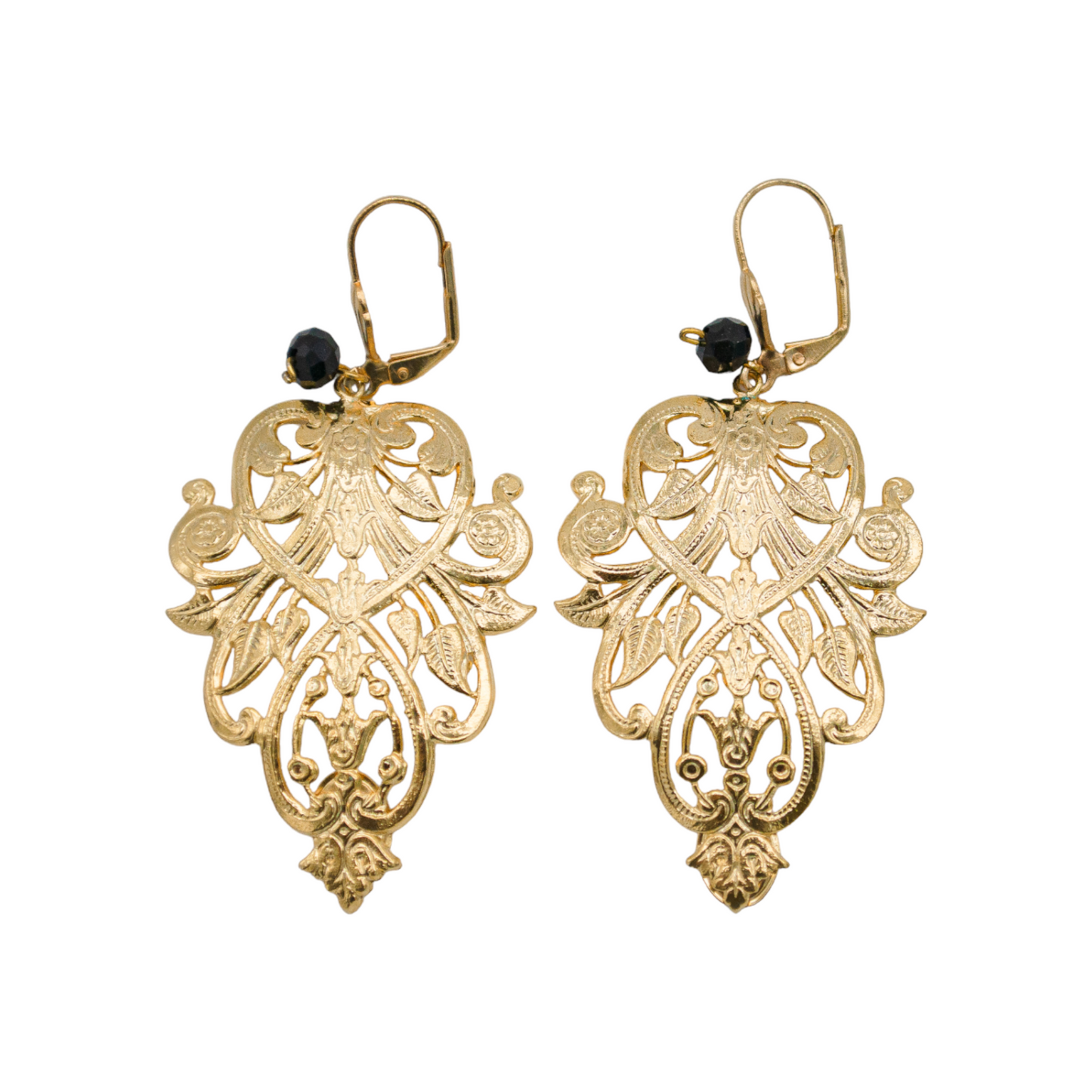 Filigree Earrings Morris Gilded