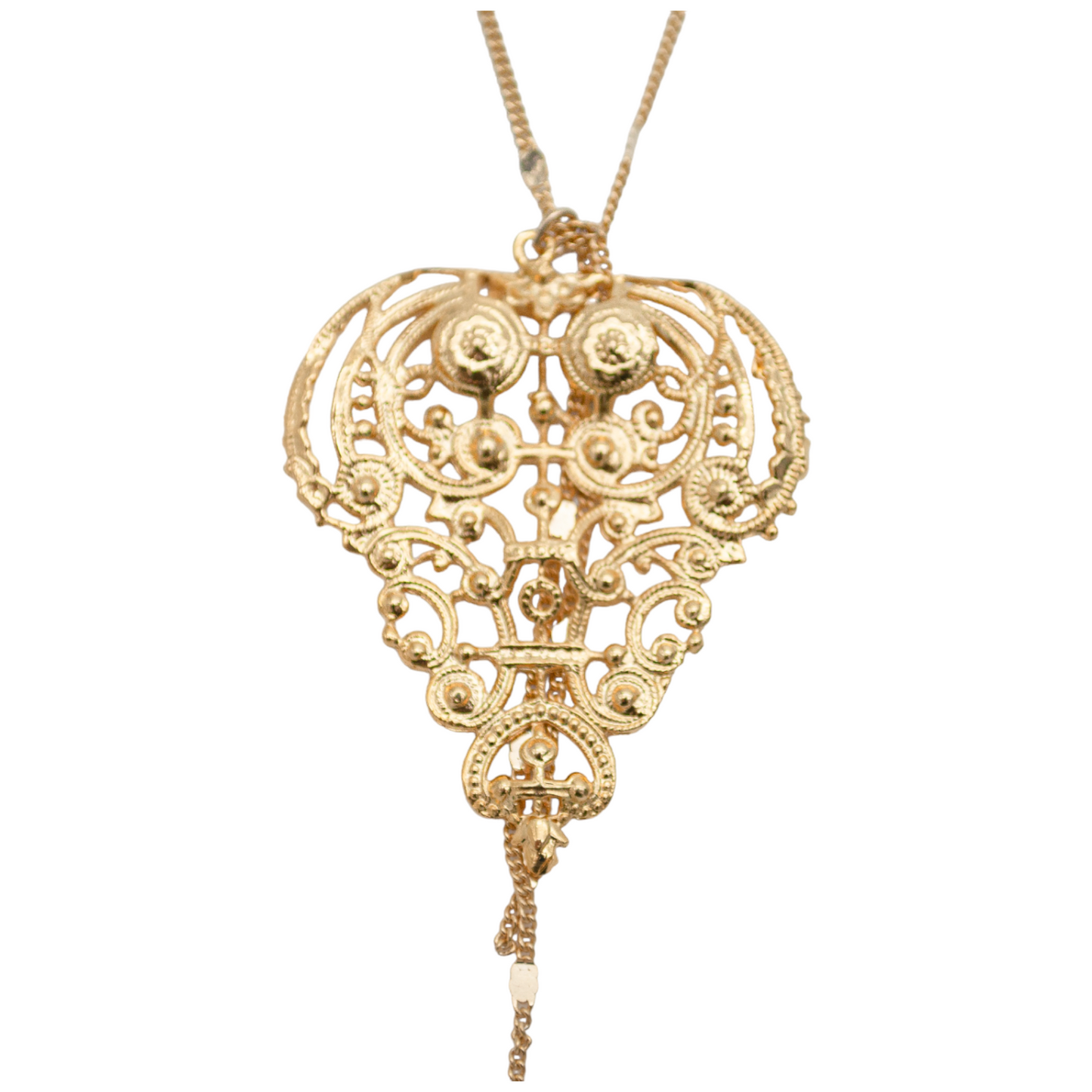 Filigree Gold Necklace