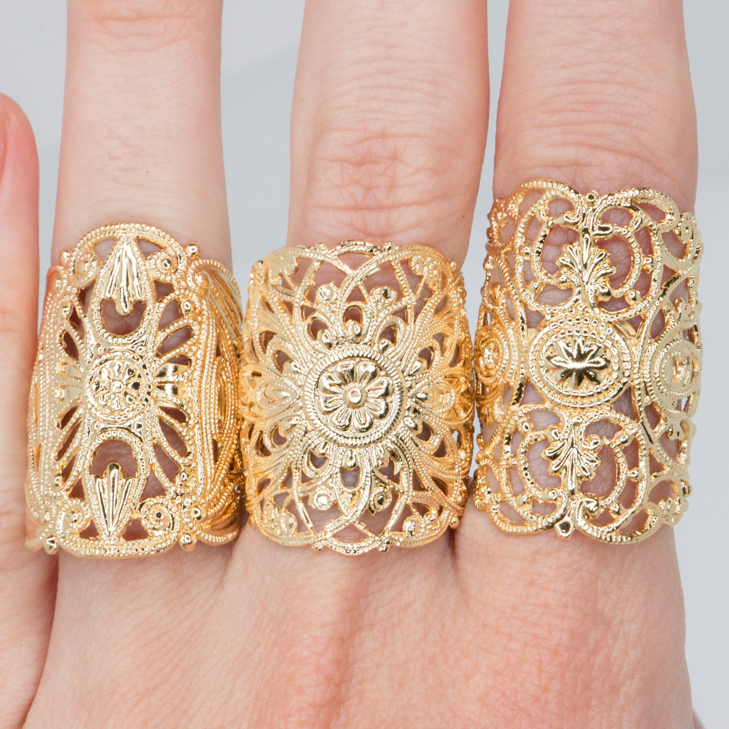 Filigree Gatsby Ring