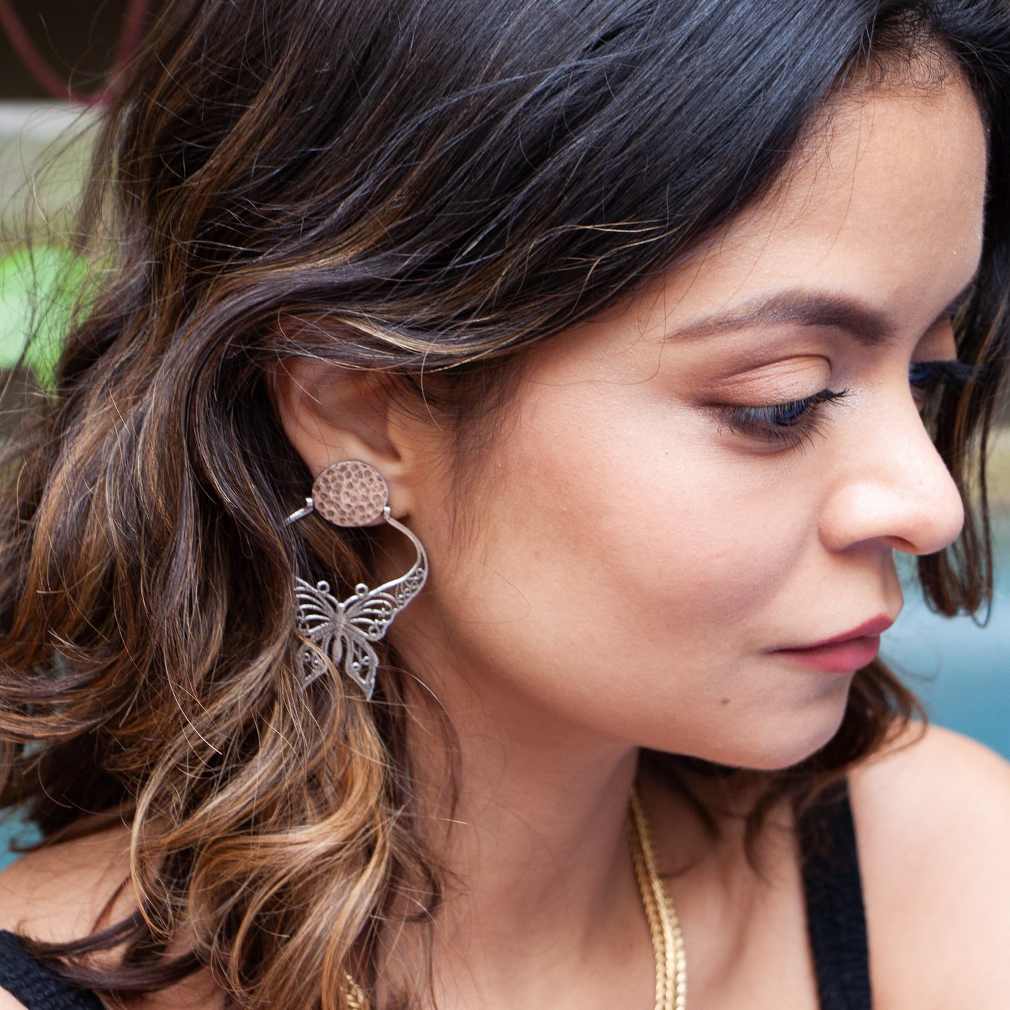 Charme butterfly earrings