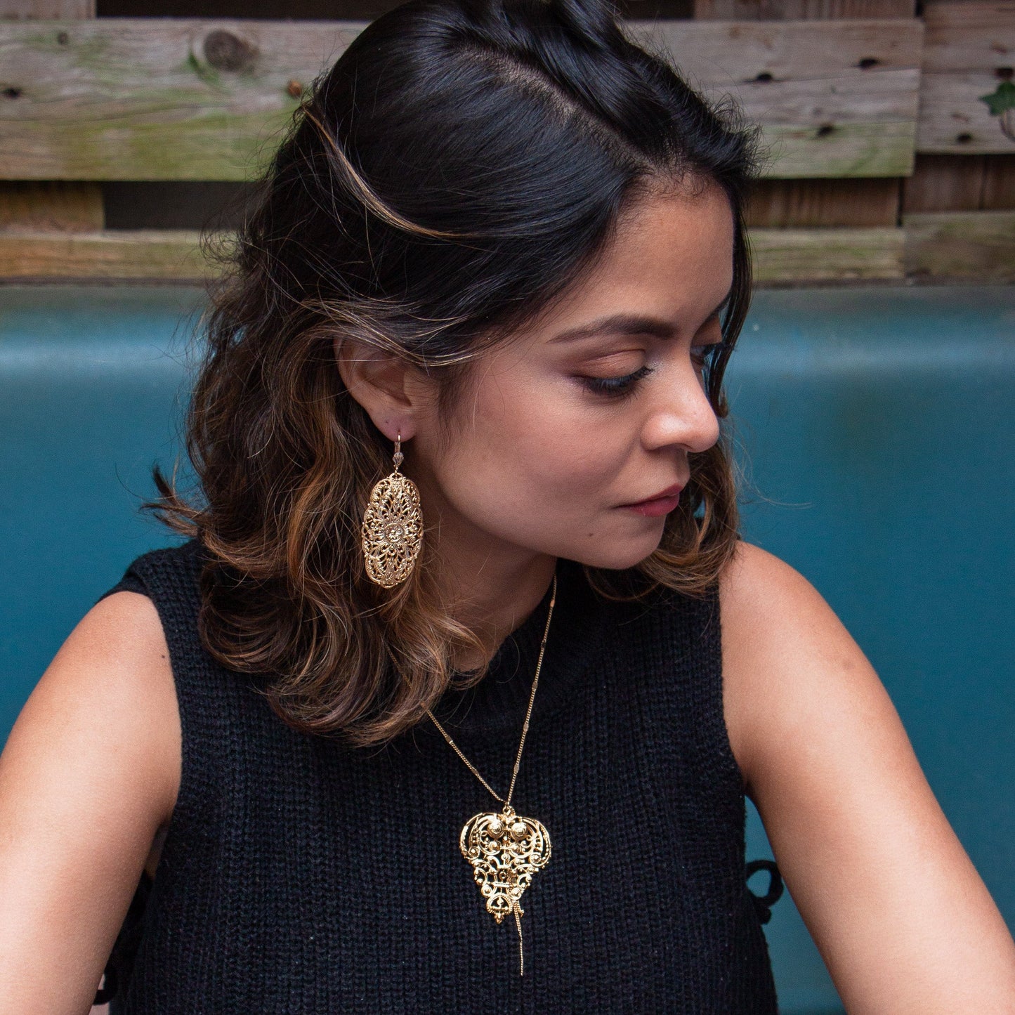 Filigree necklace