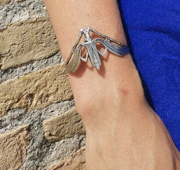 Winged beetle Bracelet
