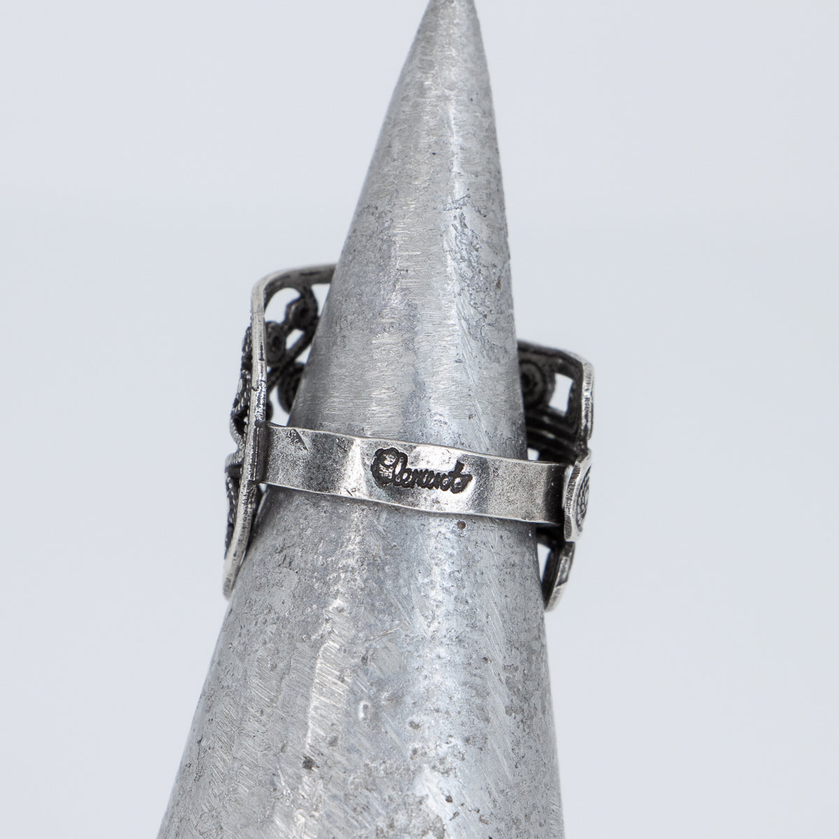 Hamsa Filigree Ring