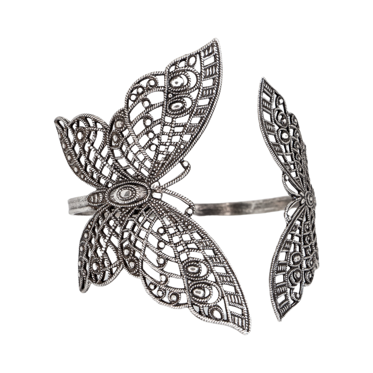 Filigree Double Butterfly Bracelet