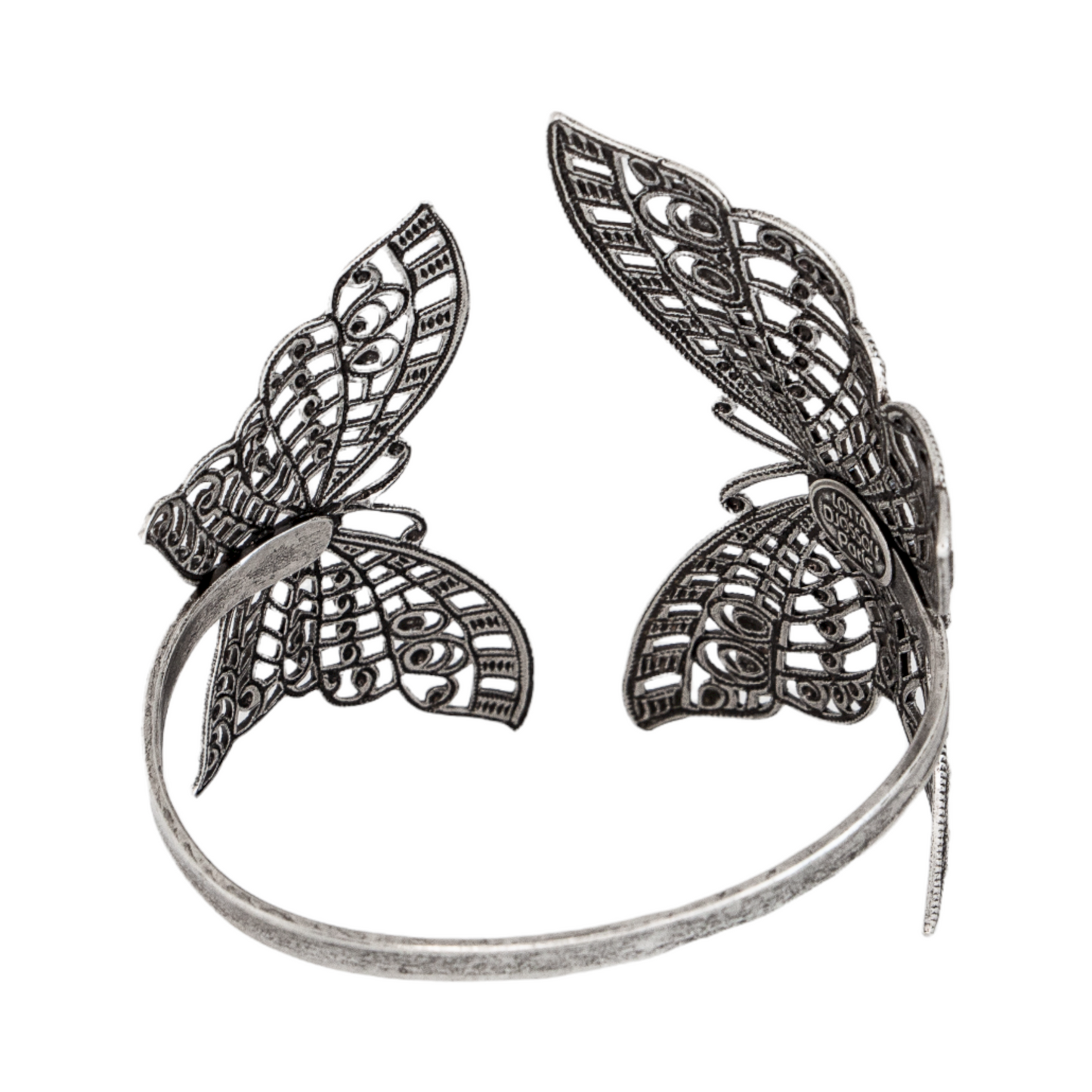 Filigree Double Butterfly Bracelet