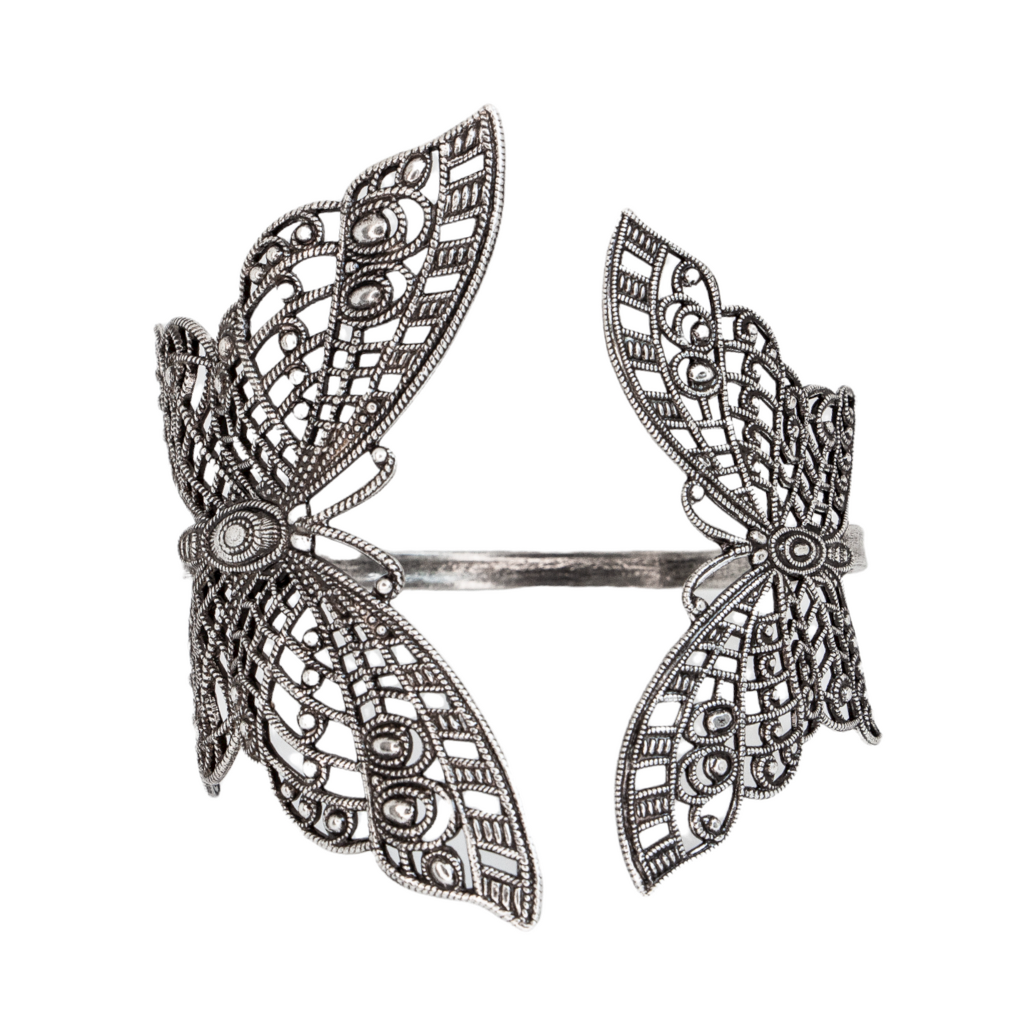 Filigree Double Butterfly Bracelet