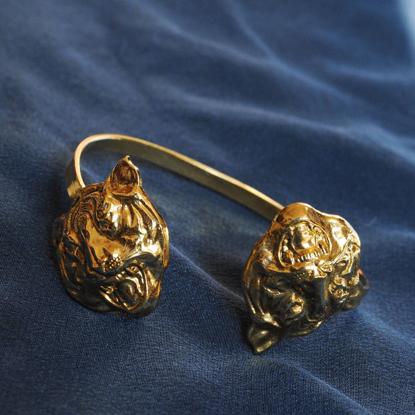 Bracelet double Tigre Doré