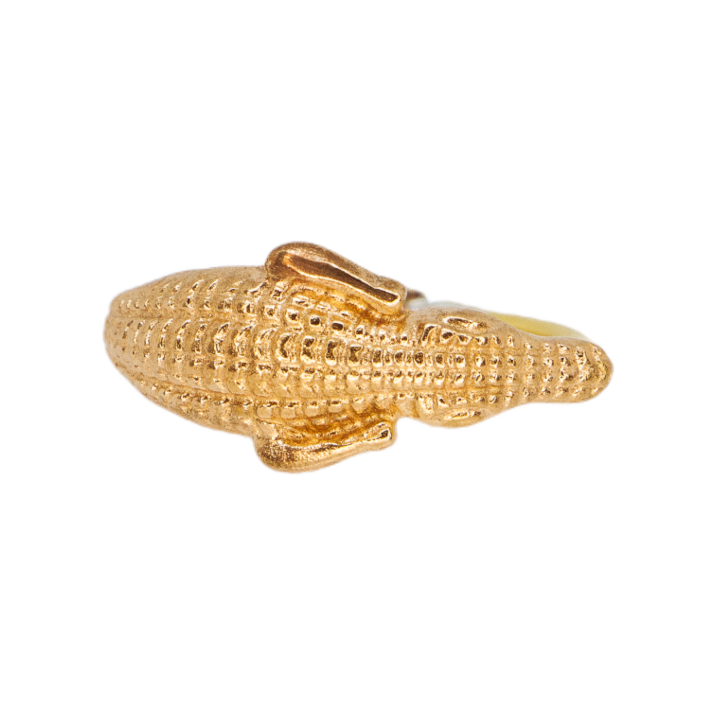 Gold Crocodile Ring