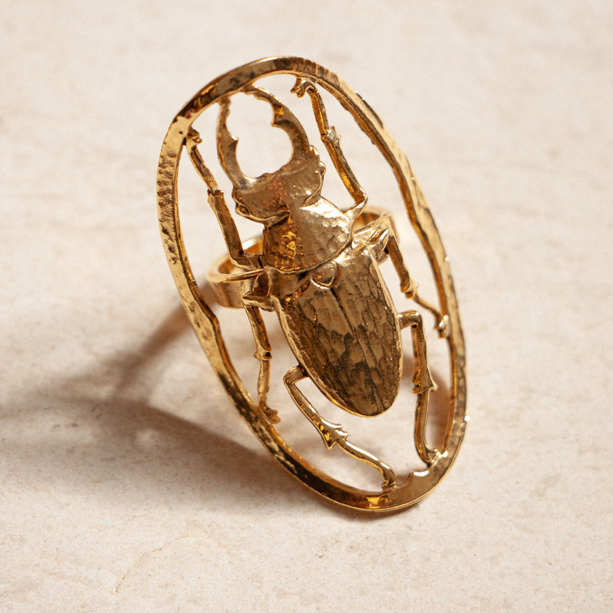 Gold Maddie ring