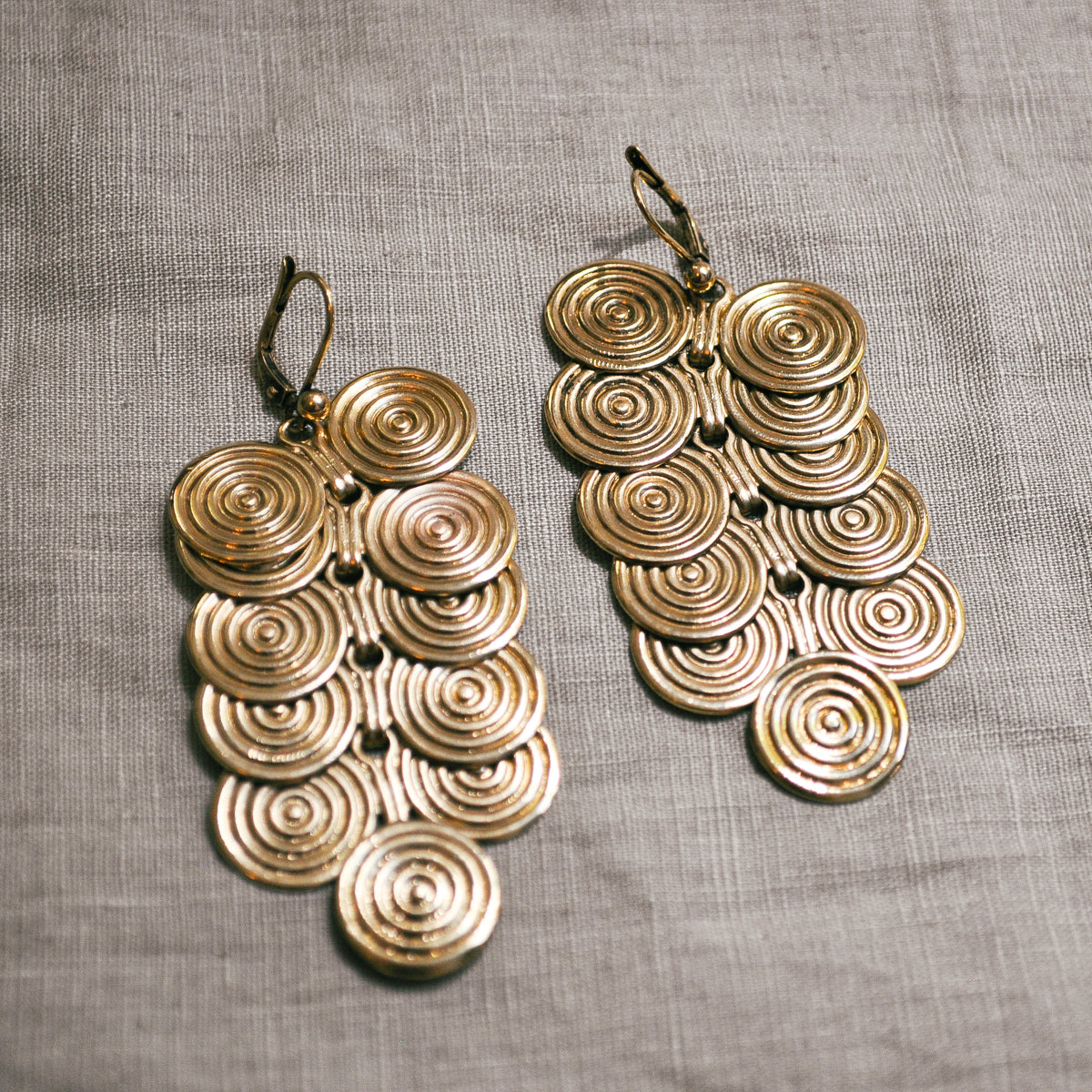 Chrys Gold Earrings