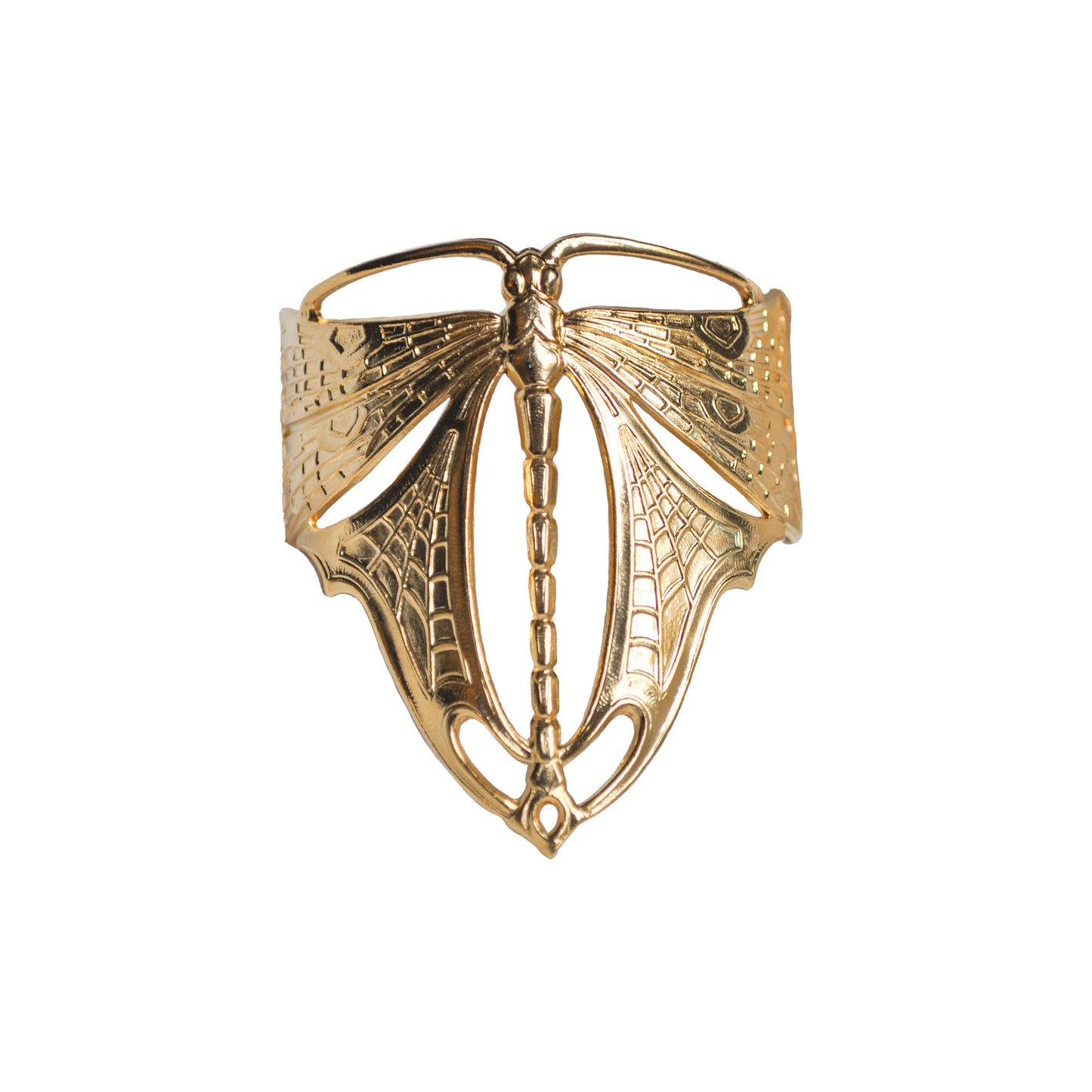 Gold Dragonfly Bracelet