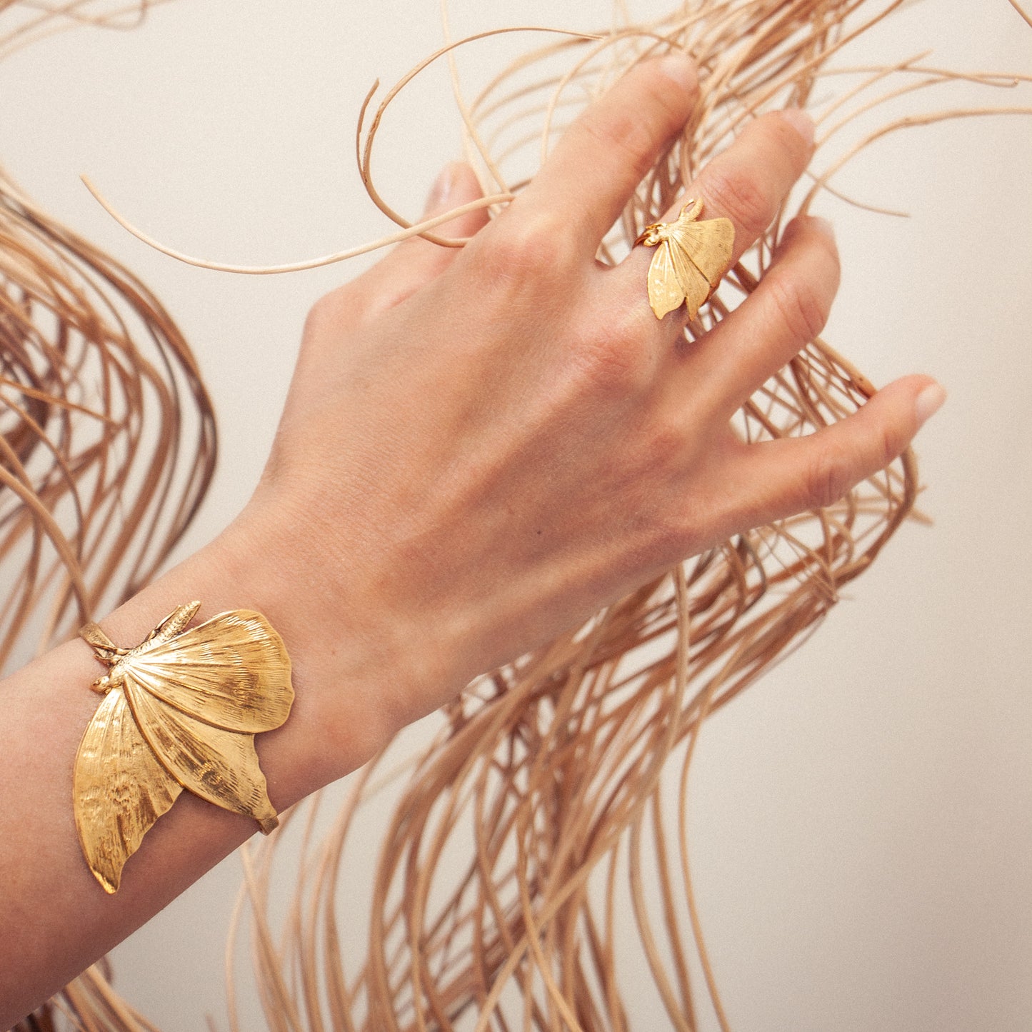 Macey Gold Butterfly Bracelet
