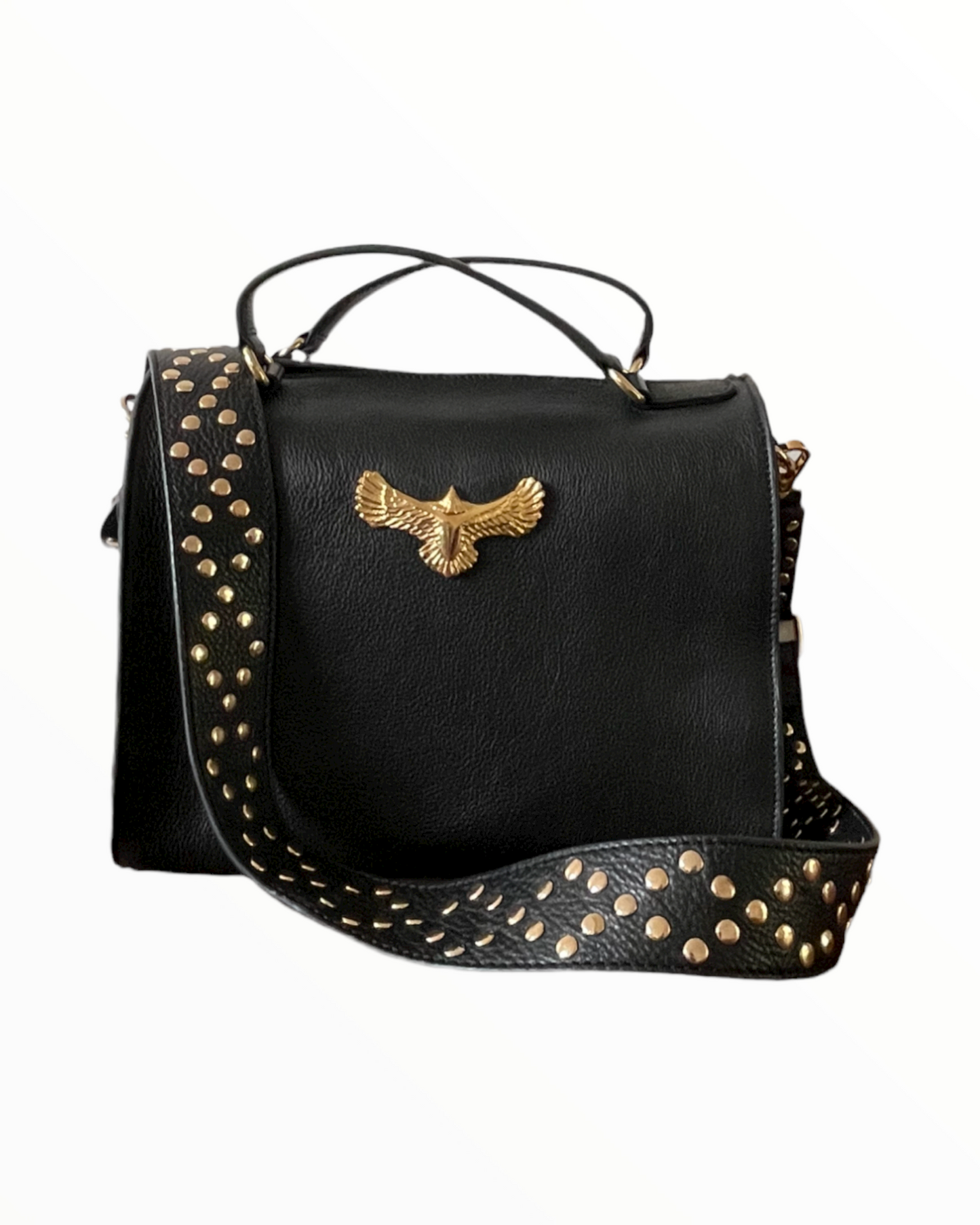NUMBER 1-Aigle Bag Black Leather