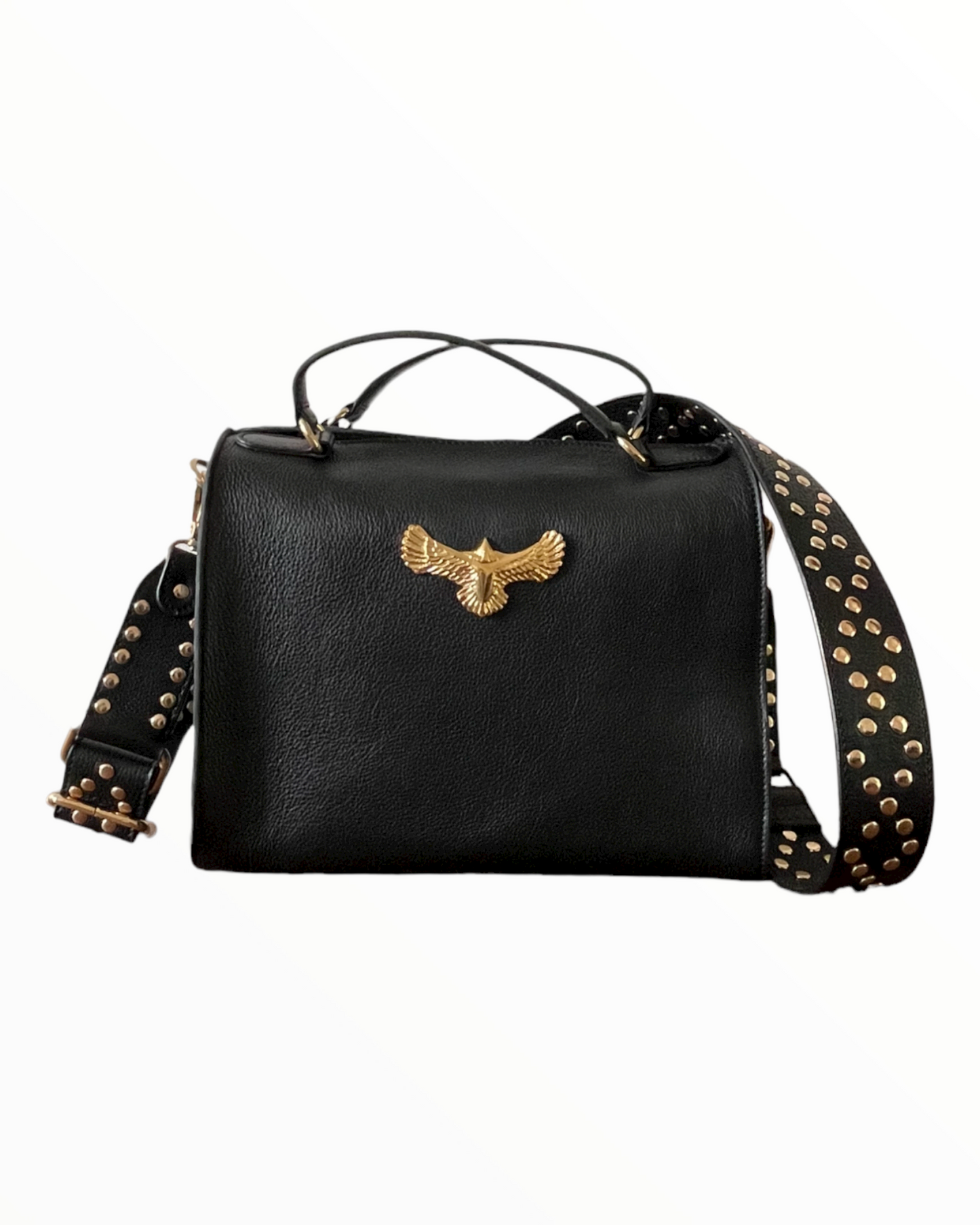 NUMBER 1-Aigle Bag Black Leather