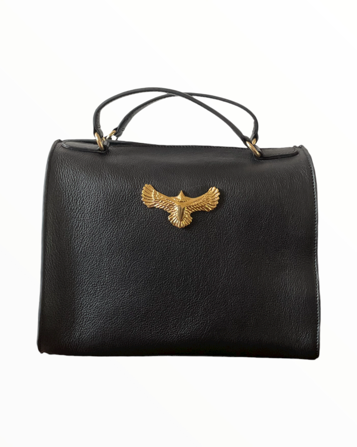 NUMBER 1-Aigle Bag Black Leather