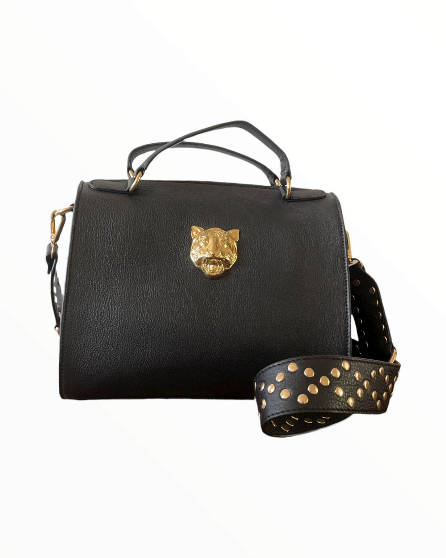 NUMBER 1-Panthere Bag Black Leather