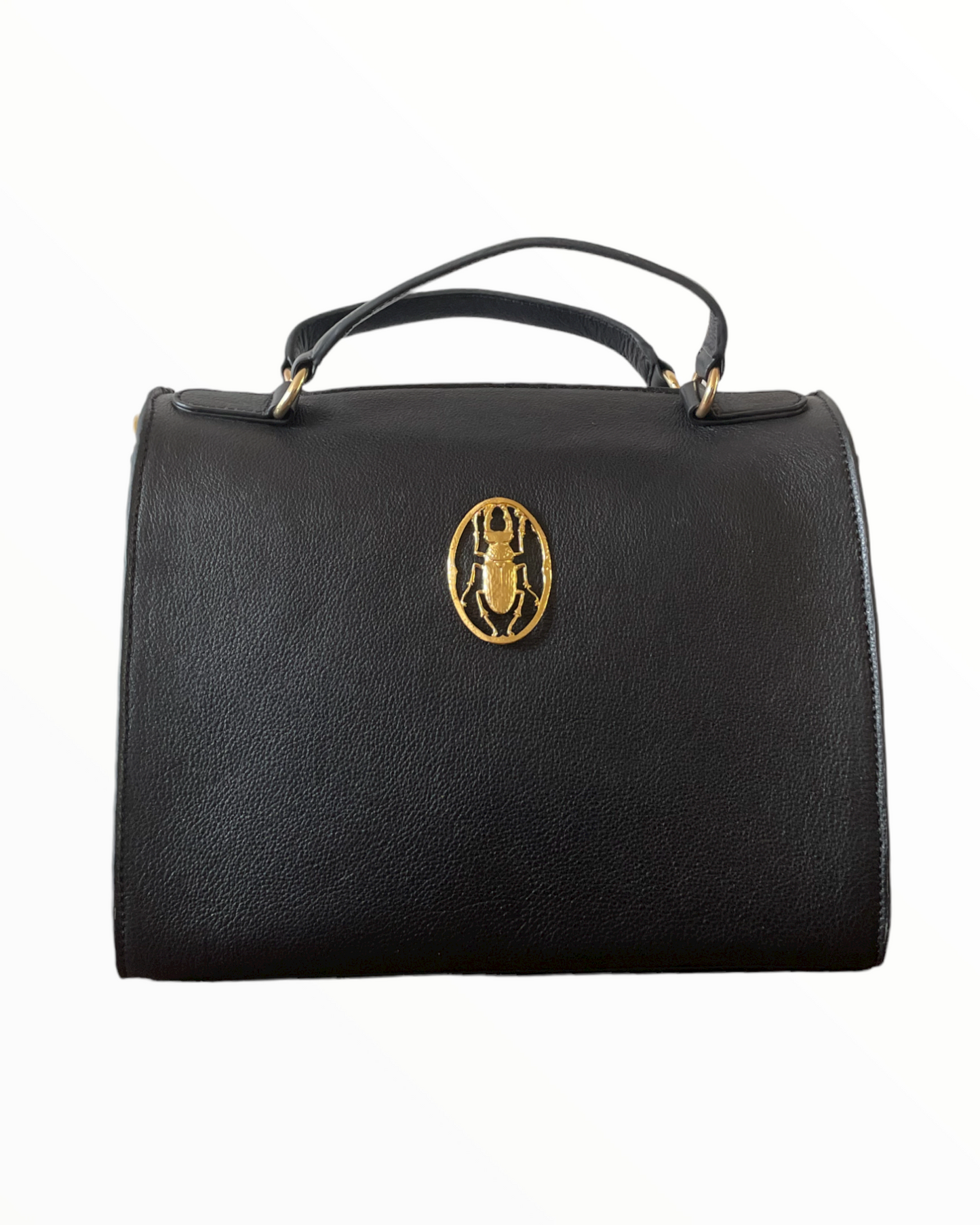 NUMBER 1-Scarab Maddie Bag Black Leather