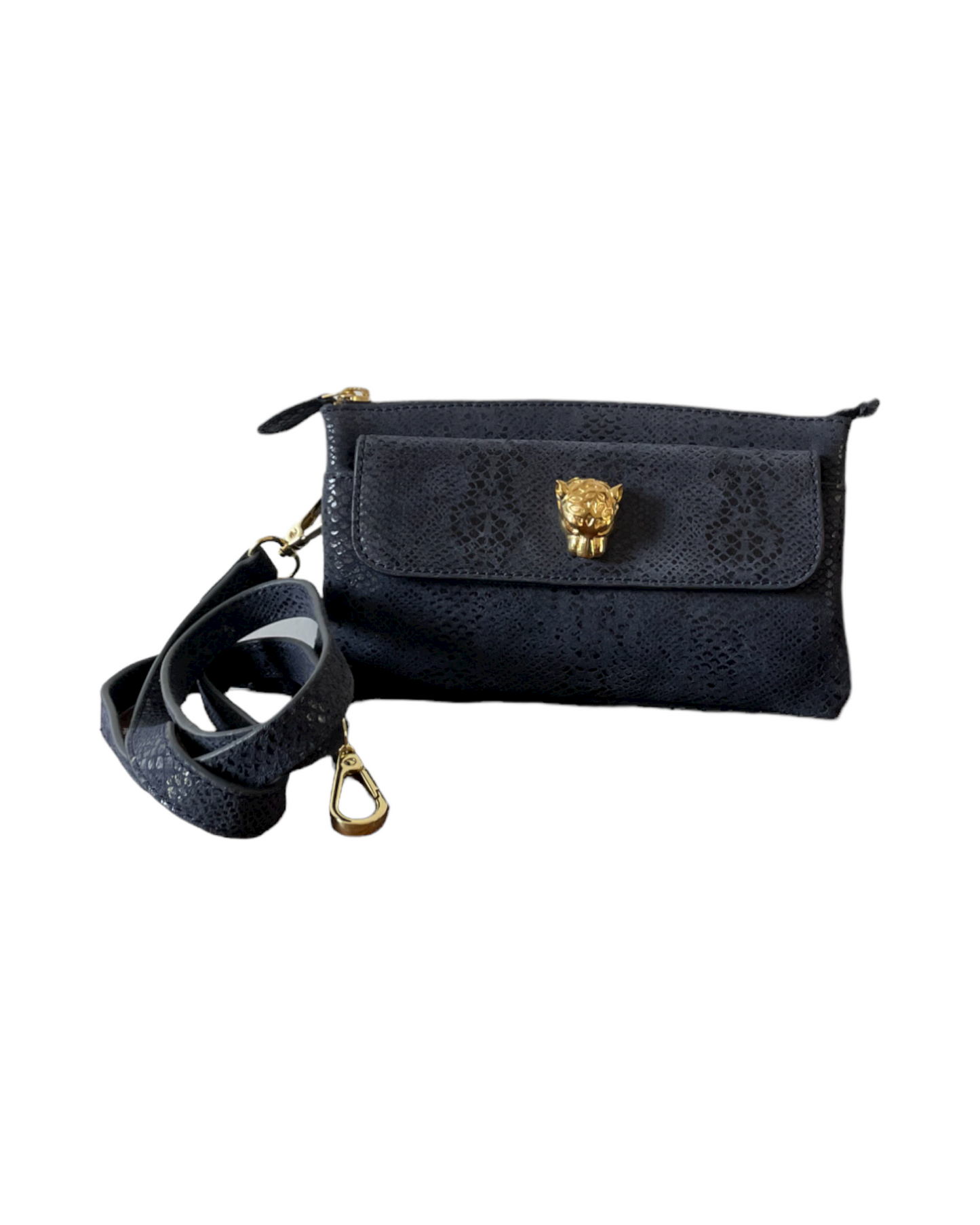 NUMBER 6-Pouch Panthere Blue