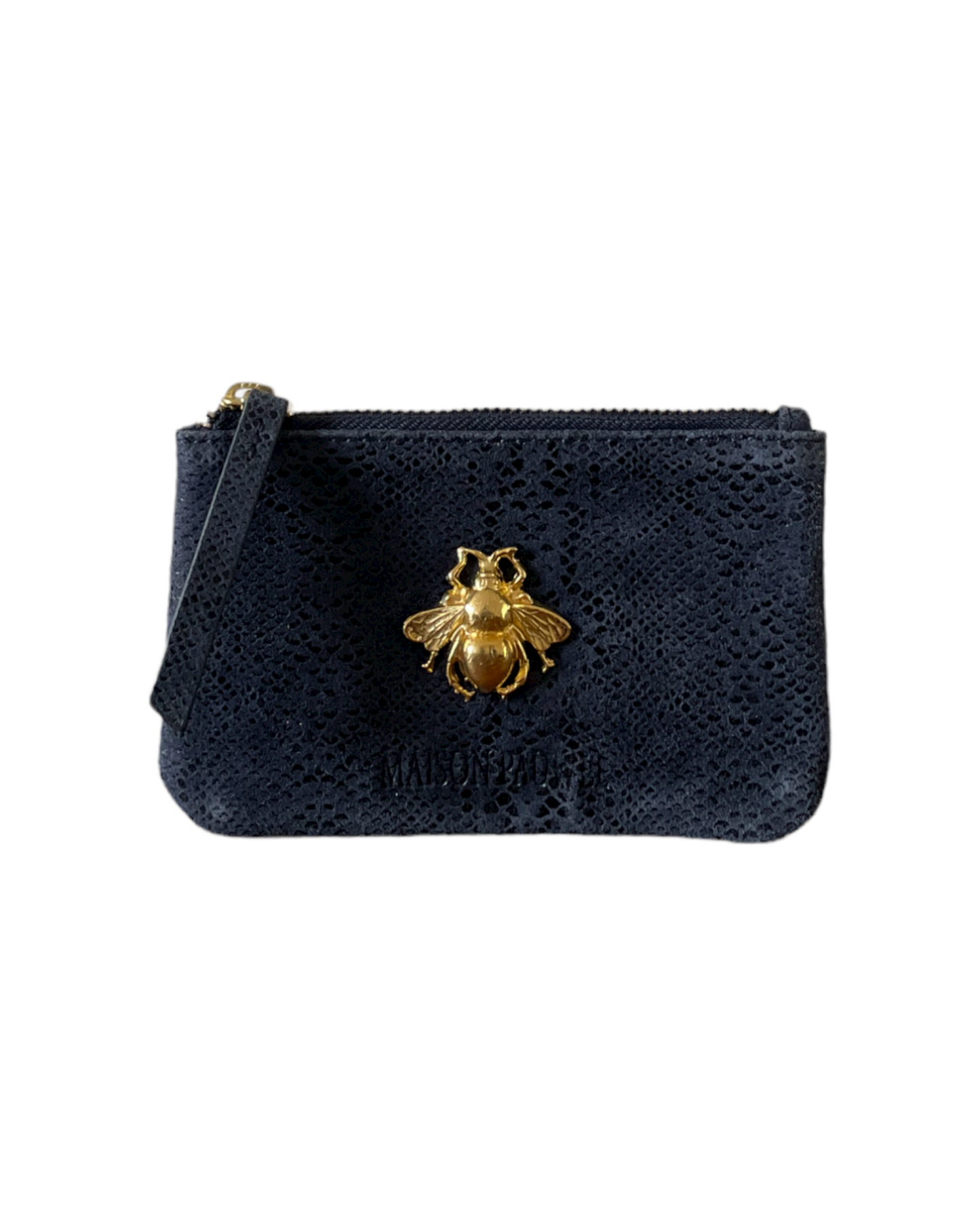 NUMBER 7 Blue Bee Purse