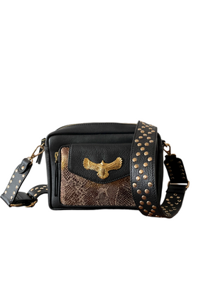 
                  
                    NUMBER 2-1 Aigle Leather Black and Gold
                  
                