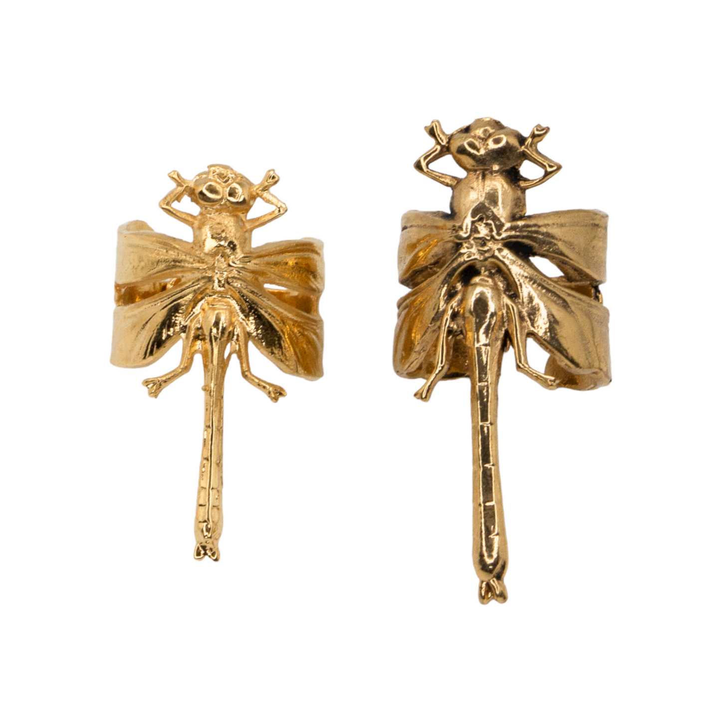 Little Dragonfly Gold Ring