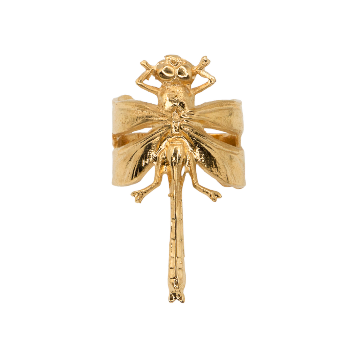 Little Dragonfly Gold Ring