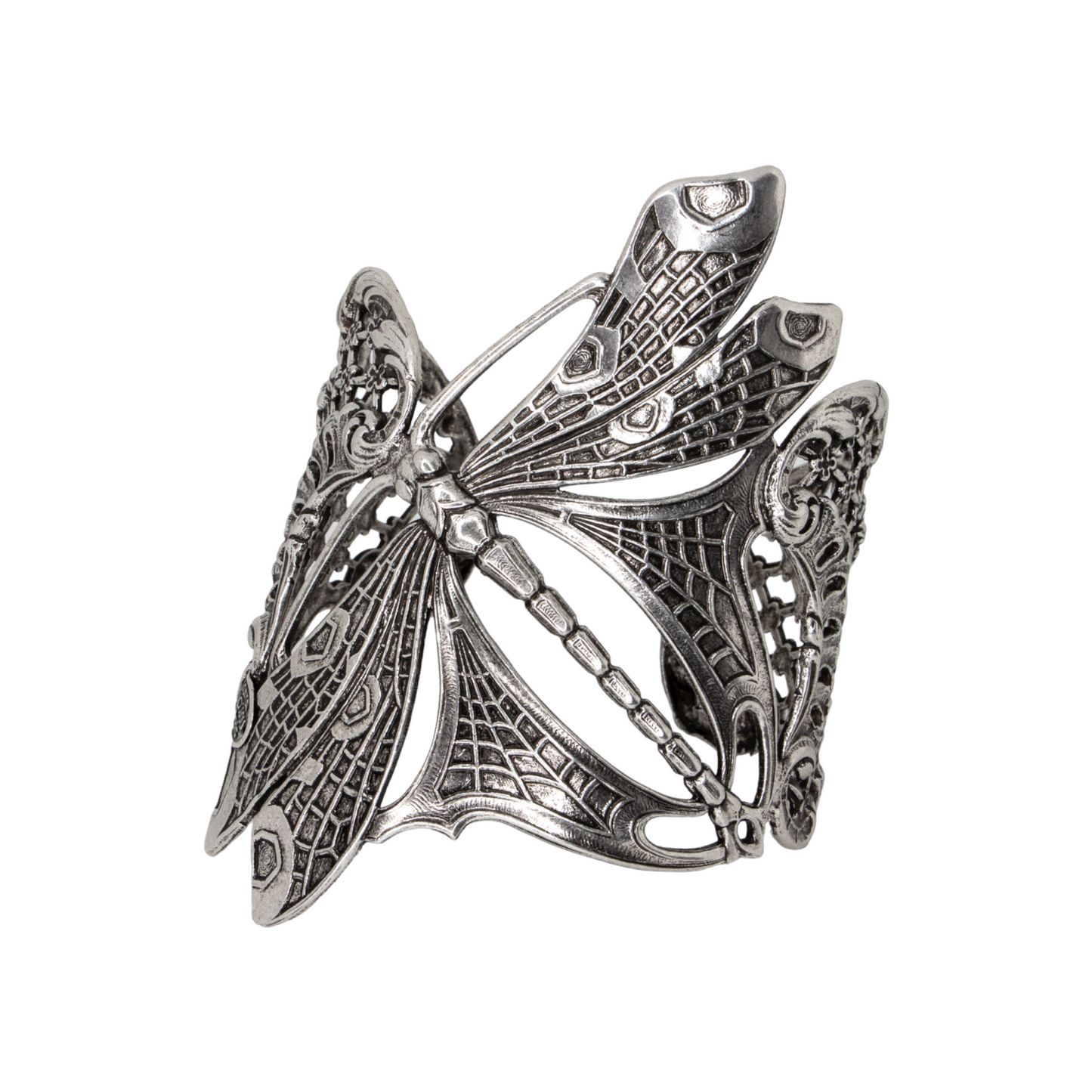 Dragonfly cuff on Filigree