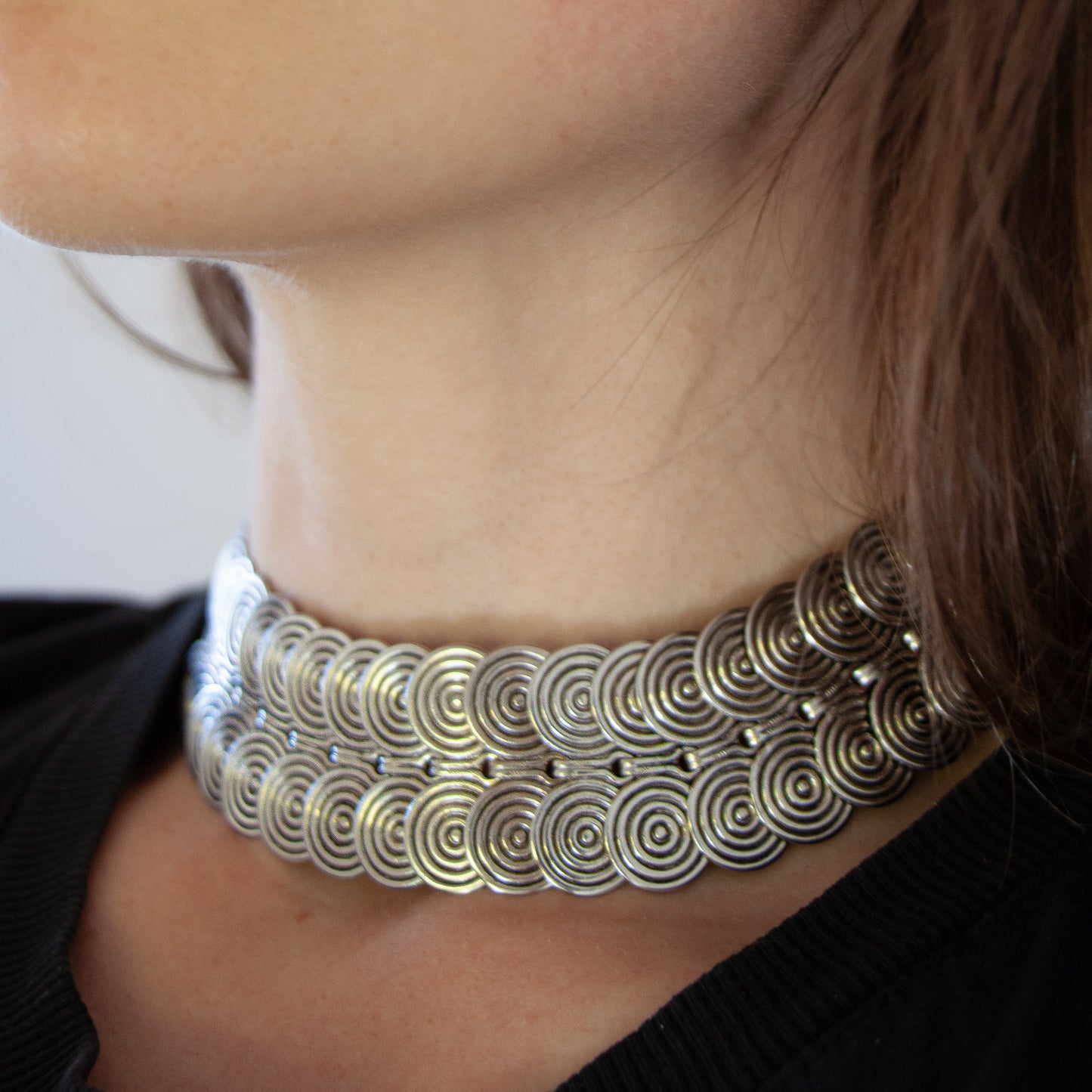 Choker Chrys Silver