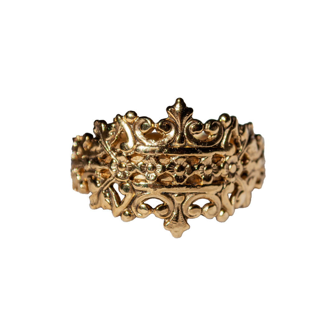 Little Baroque Gold Ring