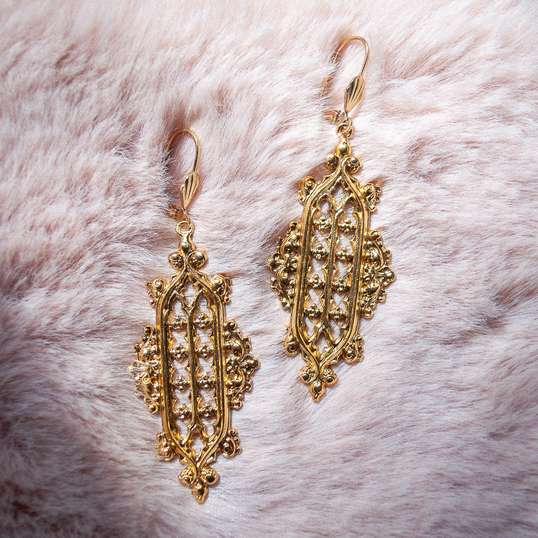 Golden Tilda Earrings