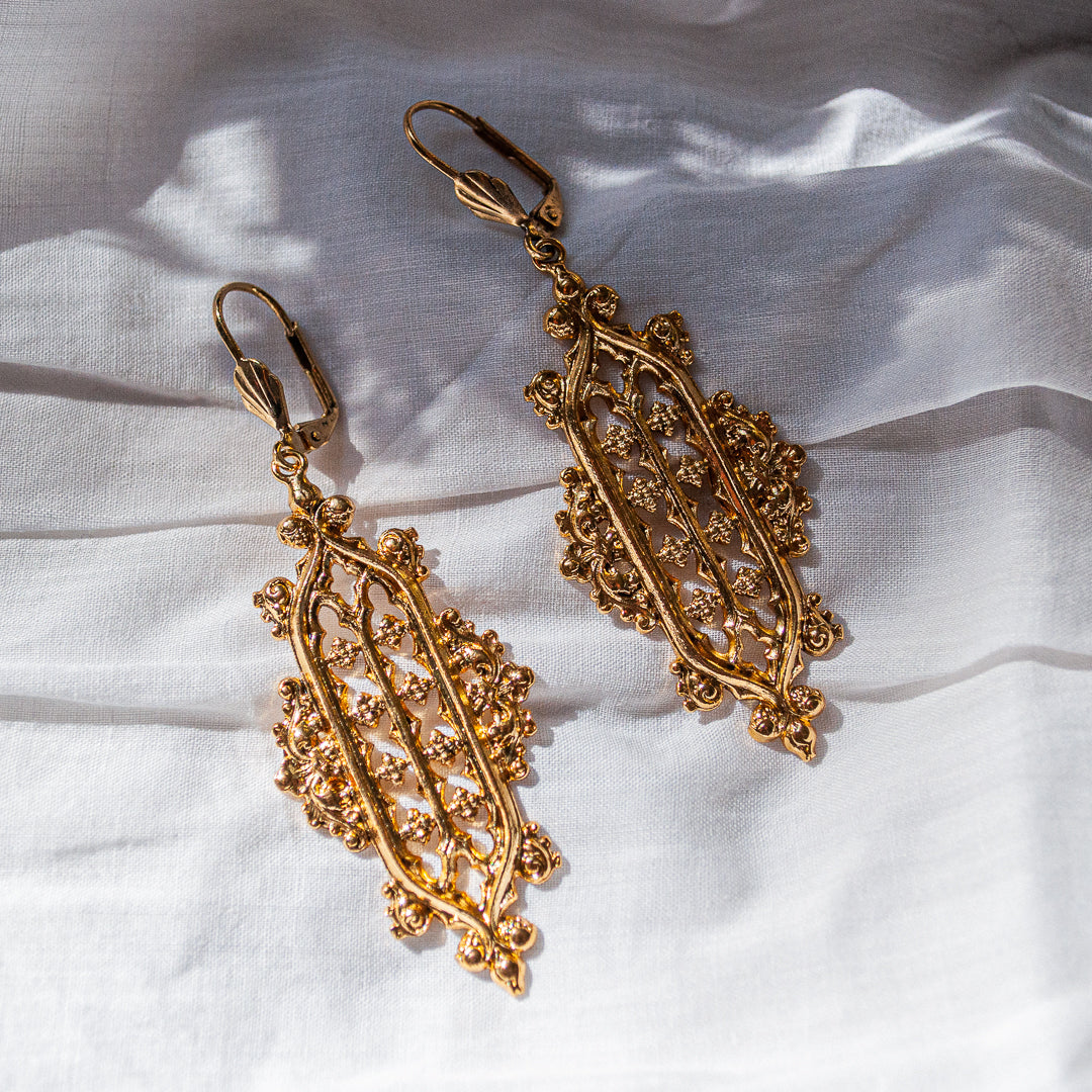 Golden Tilda Earrings