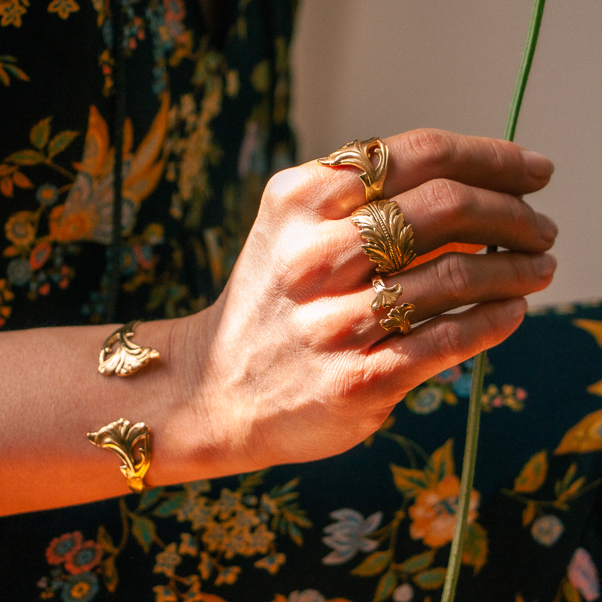 Double Mila Gold Bracelet
