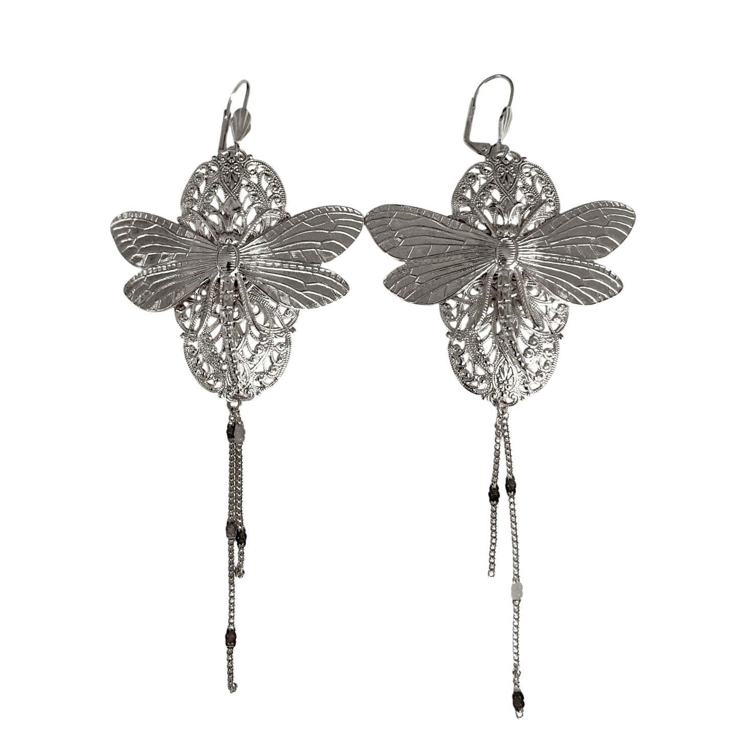 Boucles d'oreilles Ava Argentées
