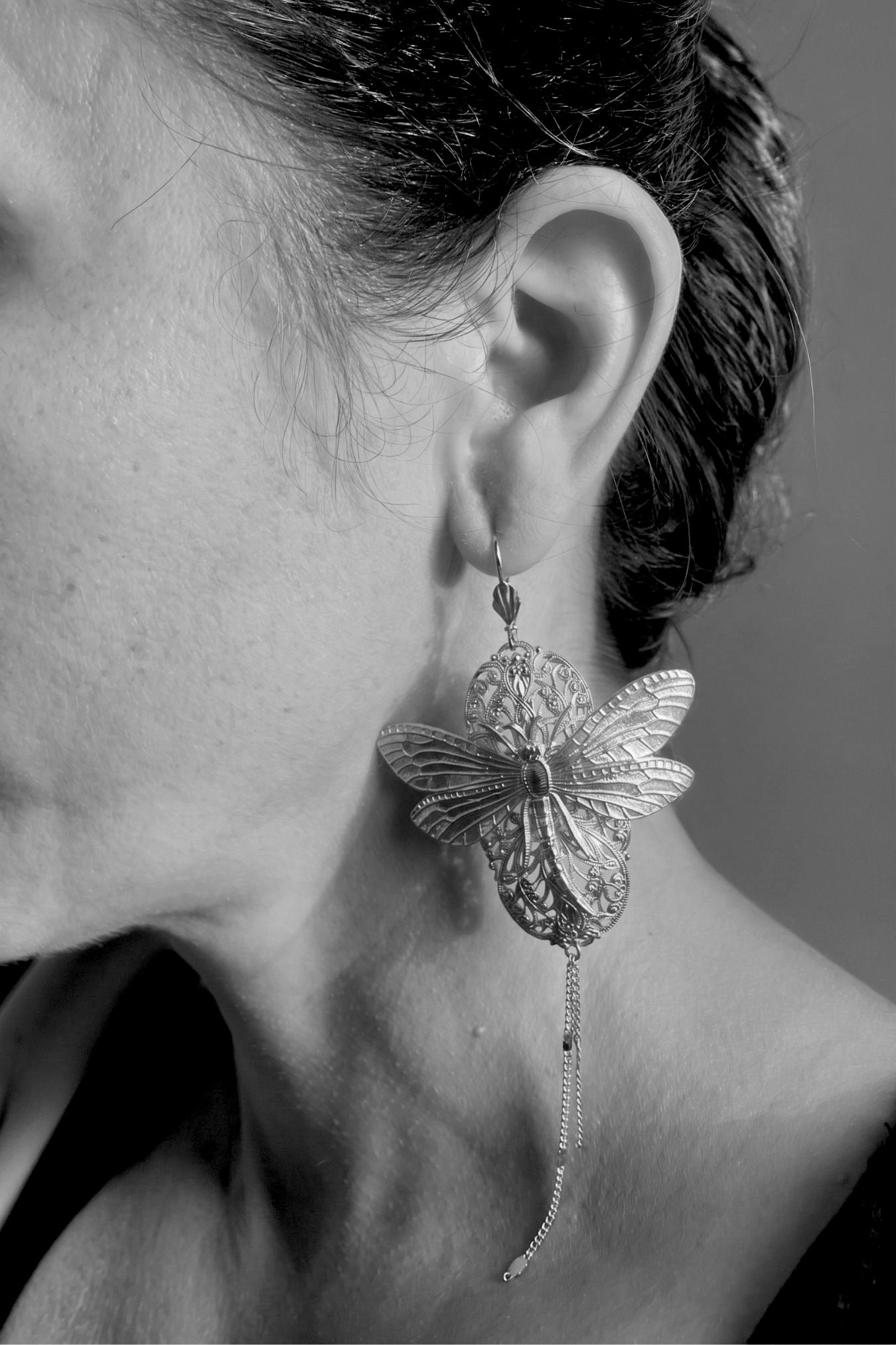 Boucles d'oreilles Ava Argentées